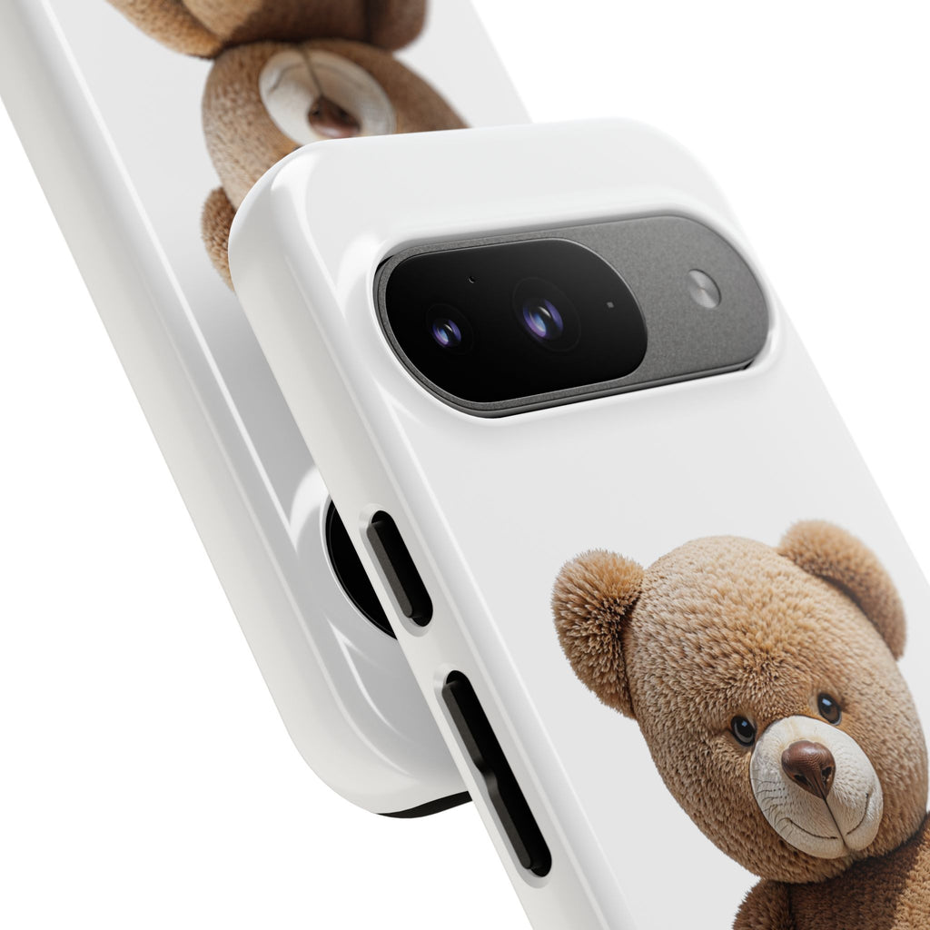 Teddy Bear Phone Case | Cute Plush Toy Illustration, i-phone, Samsung, Google phone