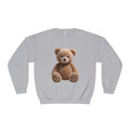 Sweat-shirt imprimé ours en peluche marron | Illustration de jouet mignon