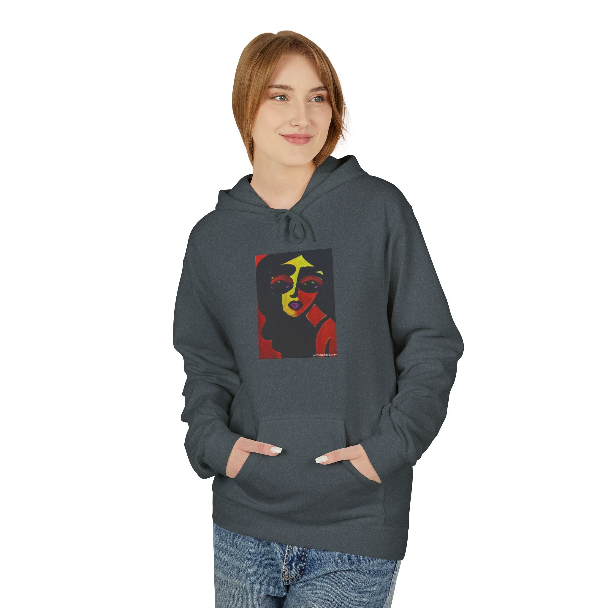 Abstract Art Portrait Hoodie | Minimalist Art, Limited Edition