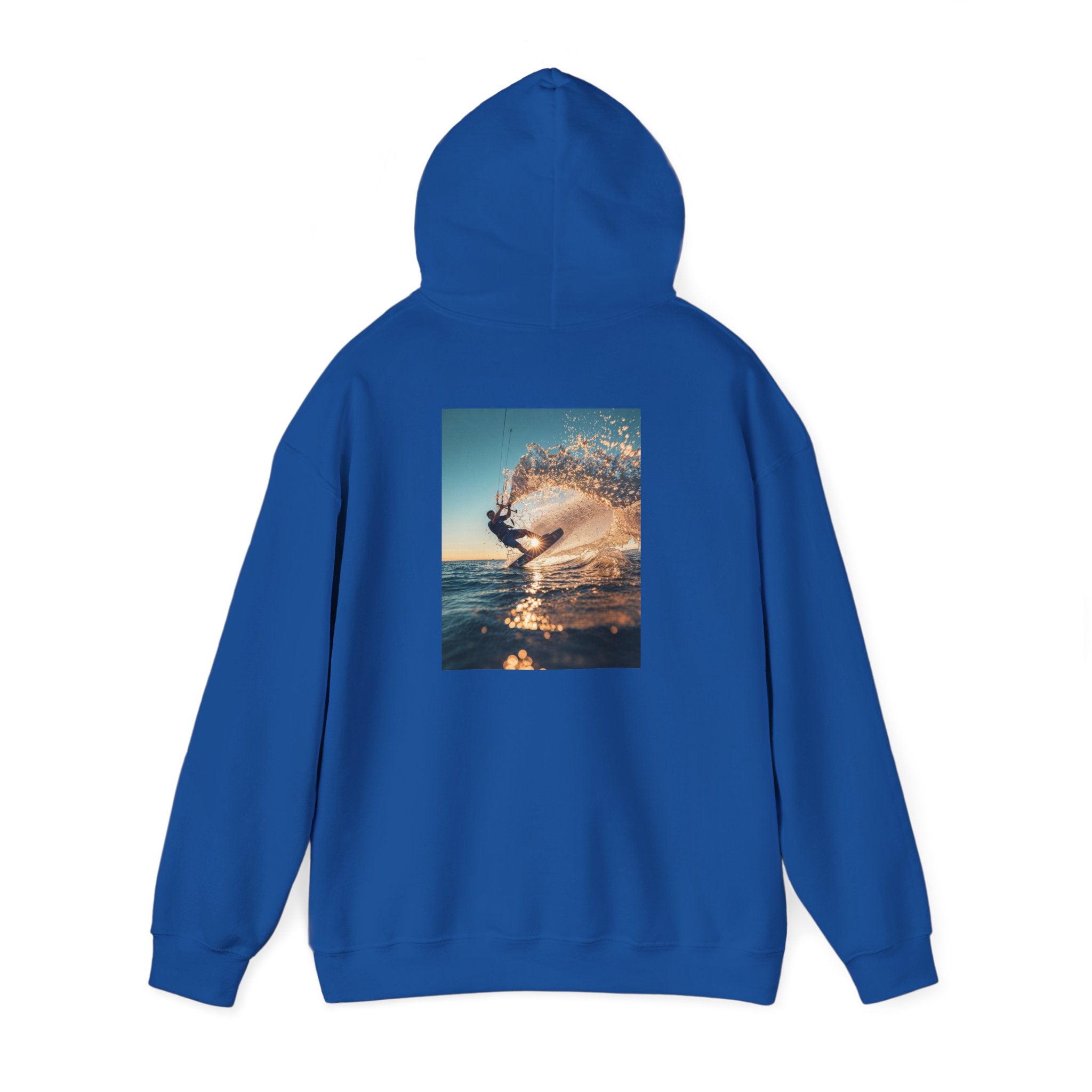 Galaxy Spiral, Hoodie | Surfer Wave Back Print