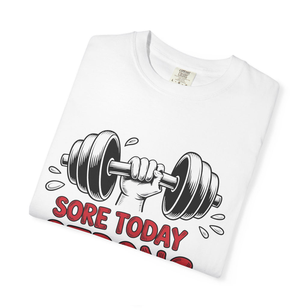 Strong Man T-shirt | Dumbbell Workout Fitnes Tee