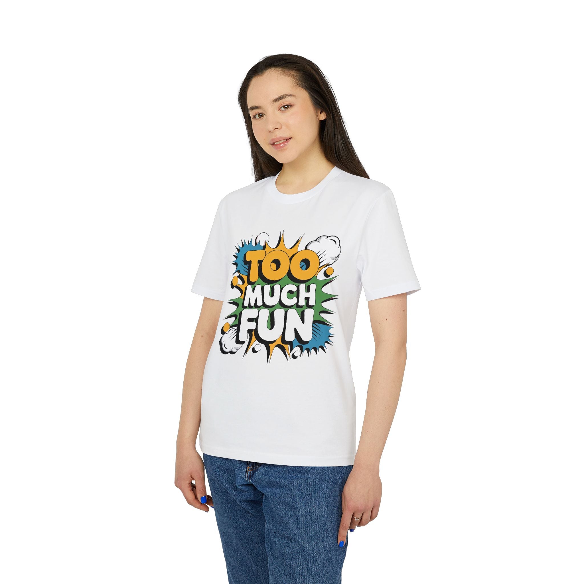Fun graphic T-shirt | Comic Pop Art, Bold Text Design Shirt