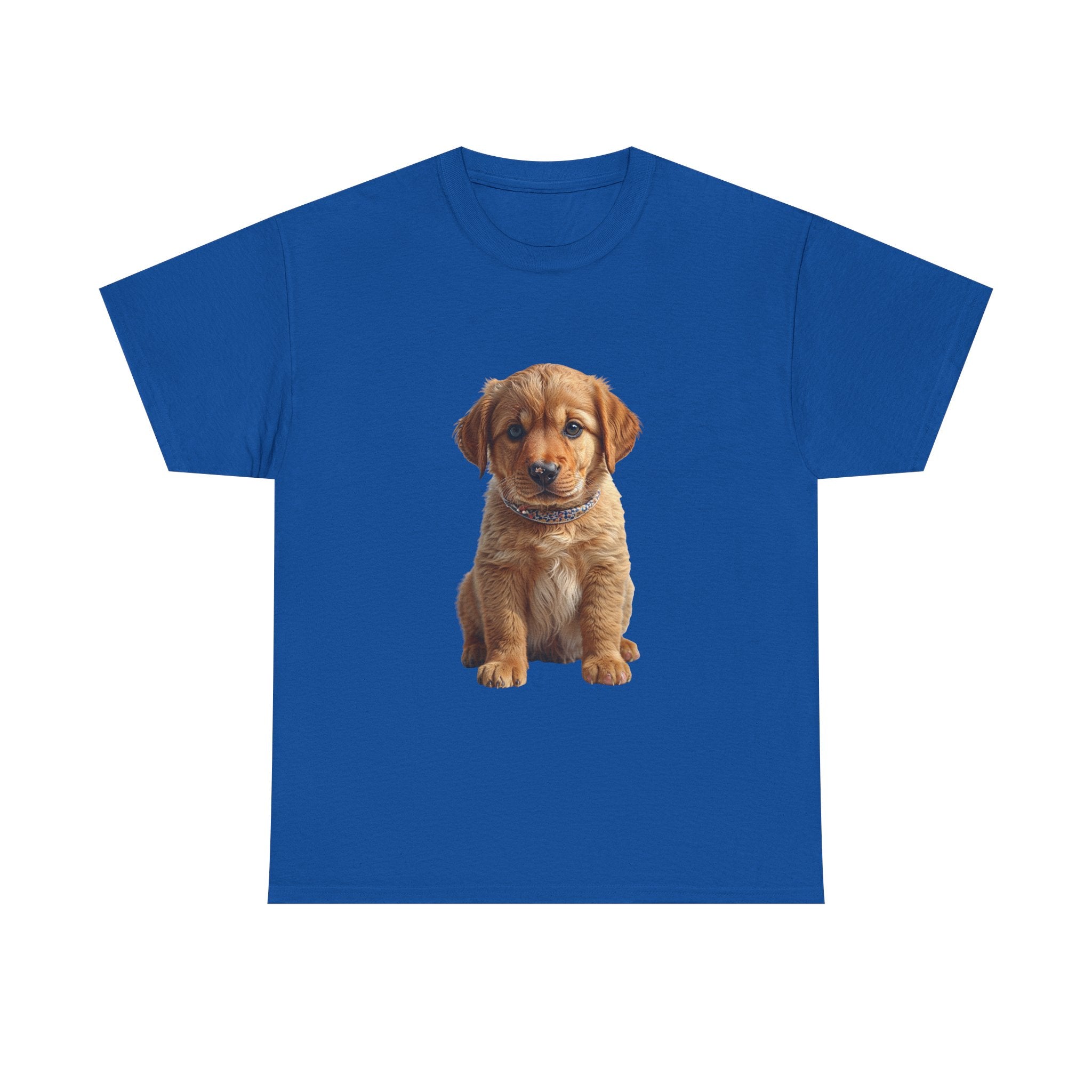 T-shirt avec un adorable chiot Golden Retriever | Portrait de chien