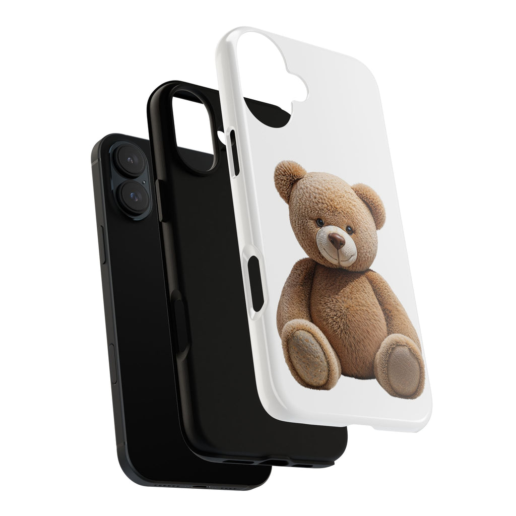 Teddy Bear Phone Case | Cute Plush Toy Illustration, i-phone, Samsung, Google phone