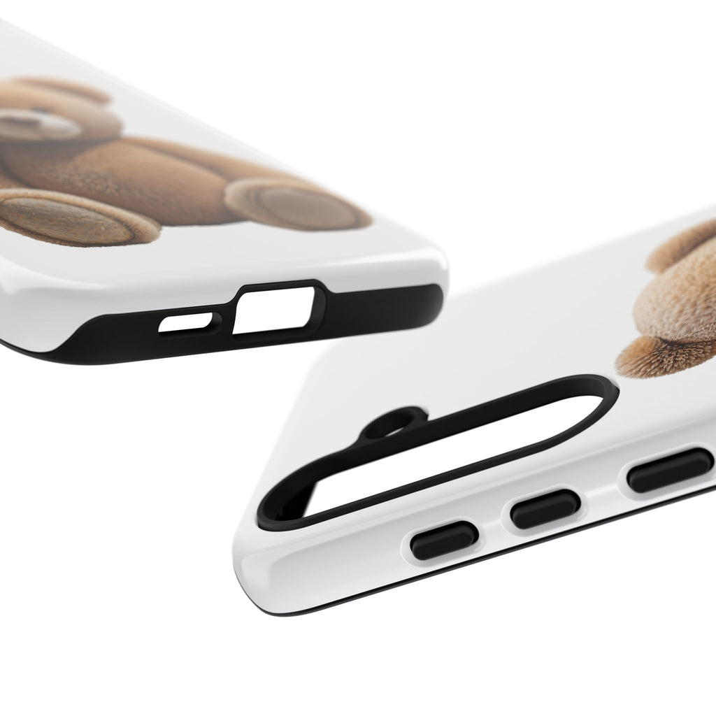 Teddy Bear Phone Case | Cute Plush Toy Illustration, i-phone, Samsung, Google phone