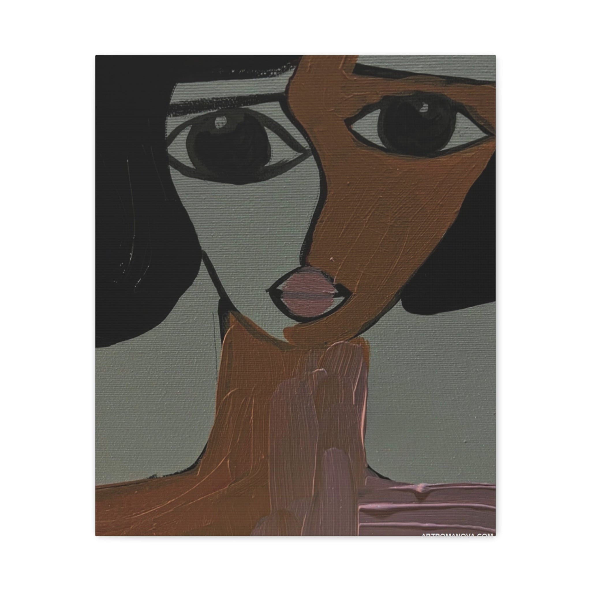 Toile abstraite | Tableau sur châssis, art contemporain, minimalisme moderne