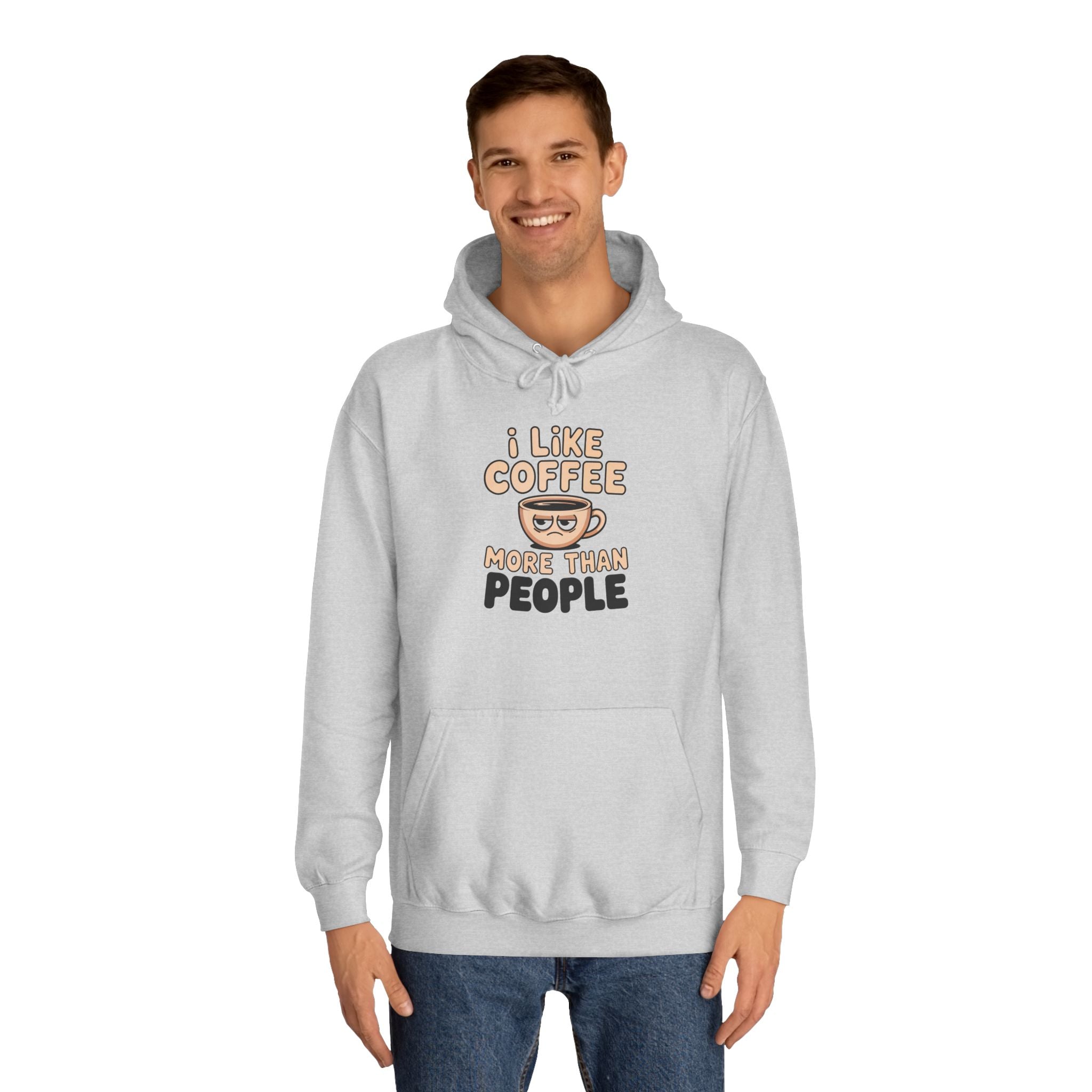 Coffee Lover Hoodie, Funny Coffee Shirt, Funny Slogan Hoodie Empowering Self Love Motivational Pullover Gift