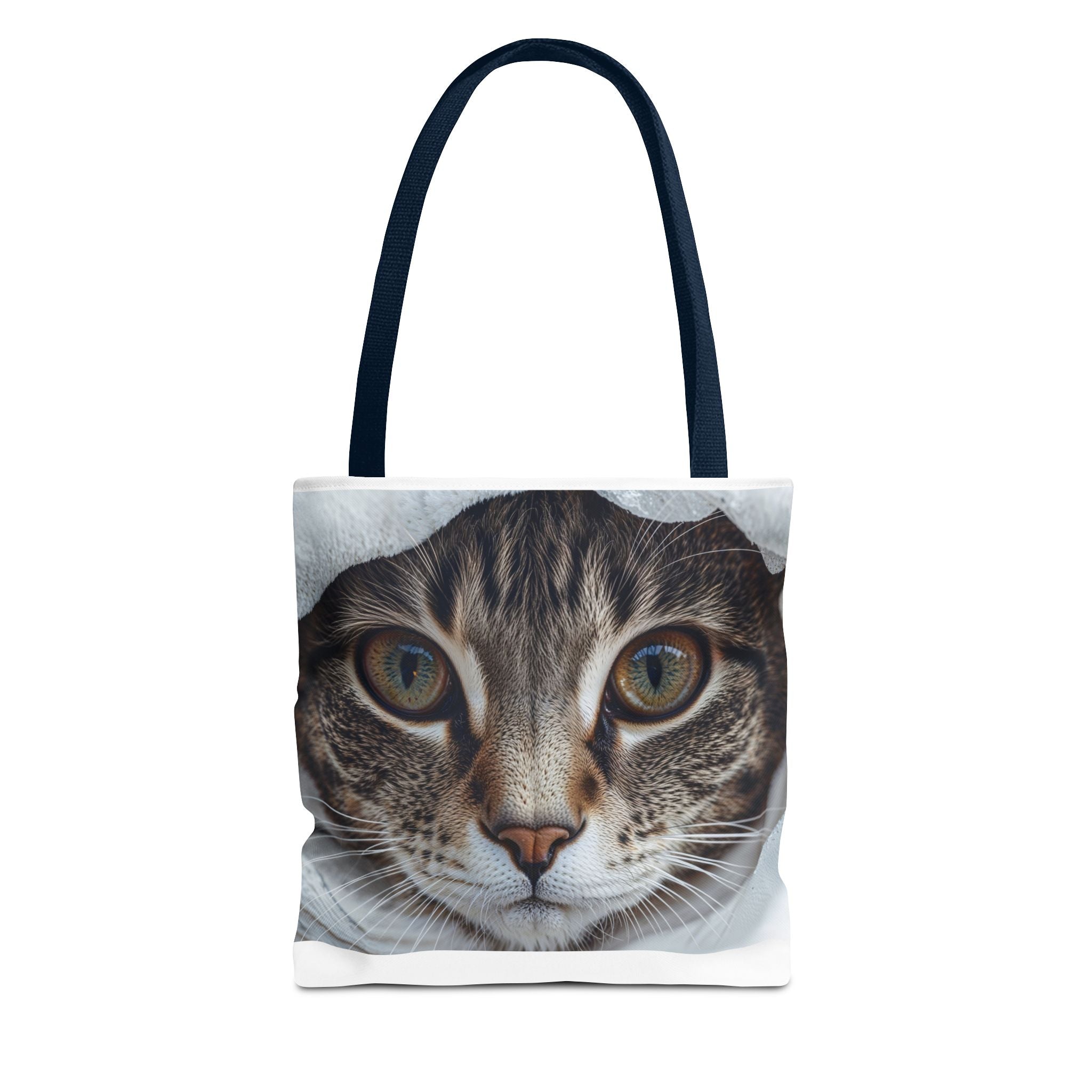 Sac fourre-tout imprimé chat tigré | Sac fourre-tout à motif chat |