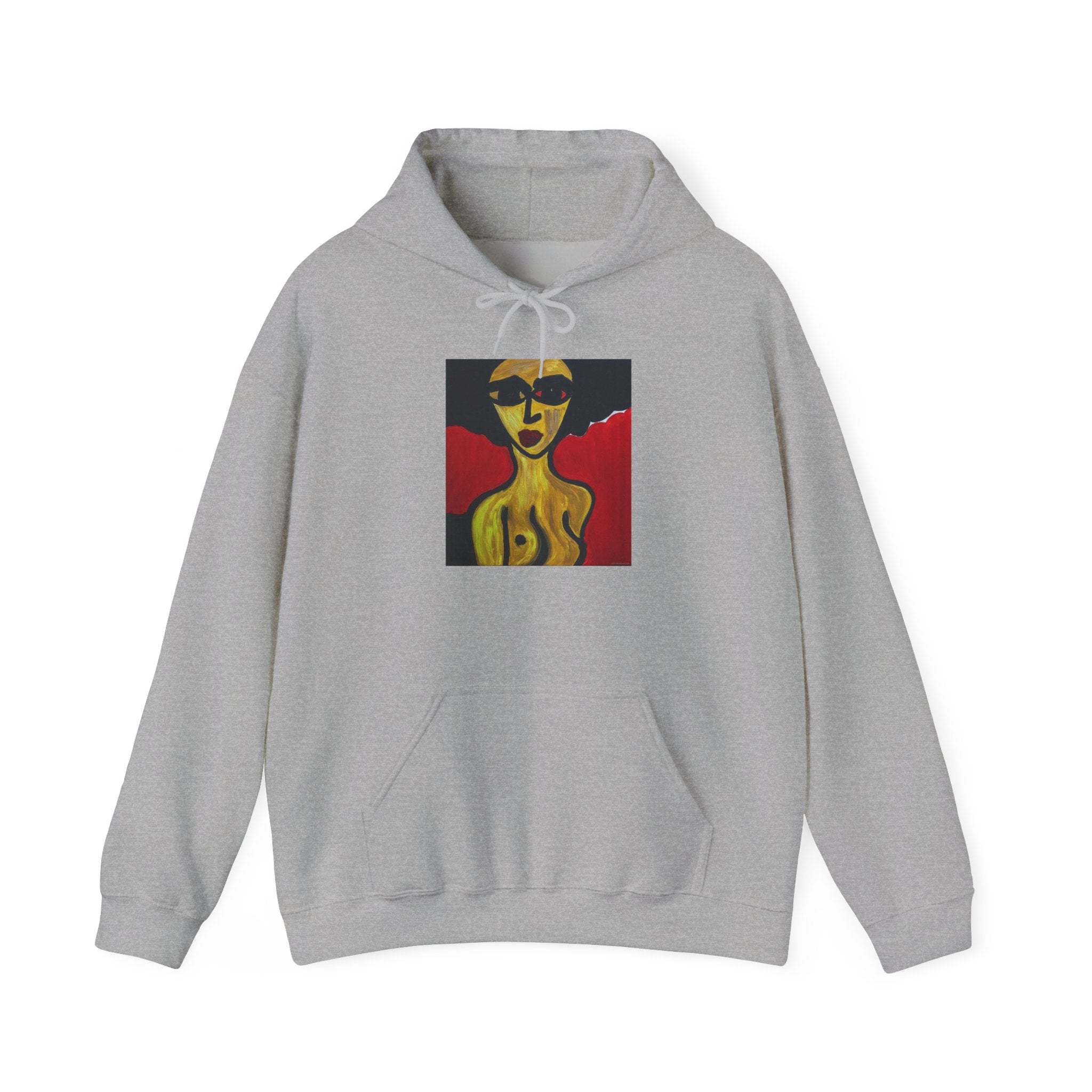 Abstract Art Hoodie, Art Portrait Sweatshirt, Limited Edition Hoodie