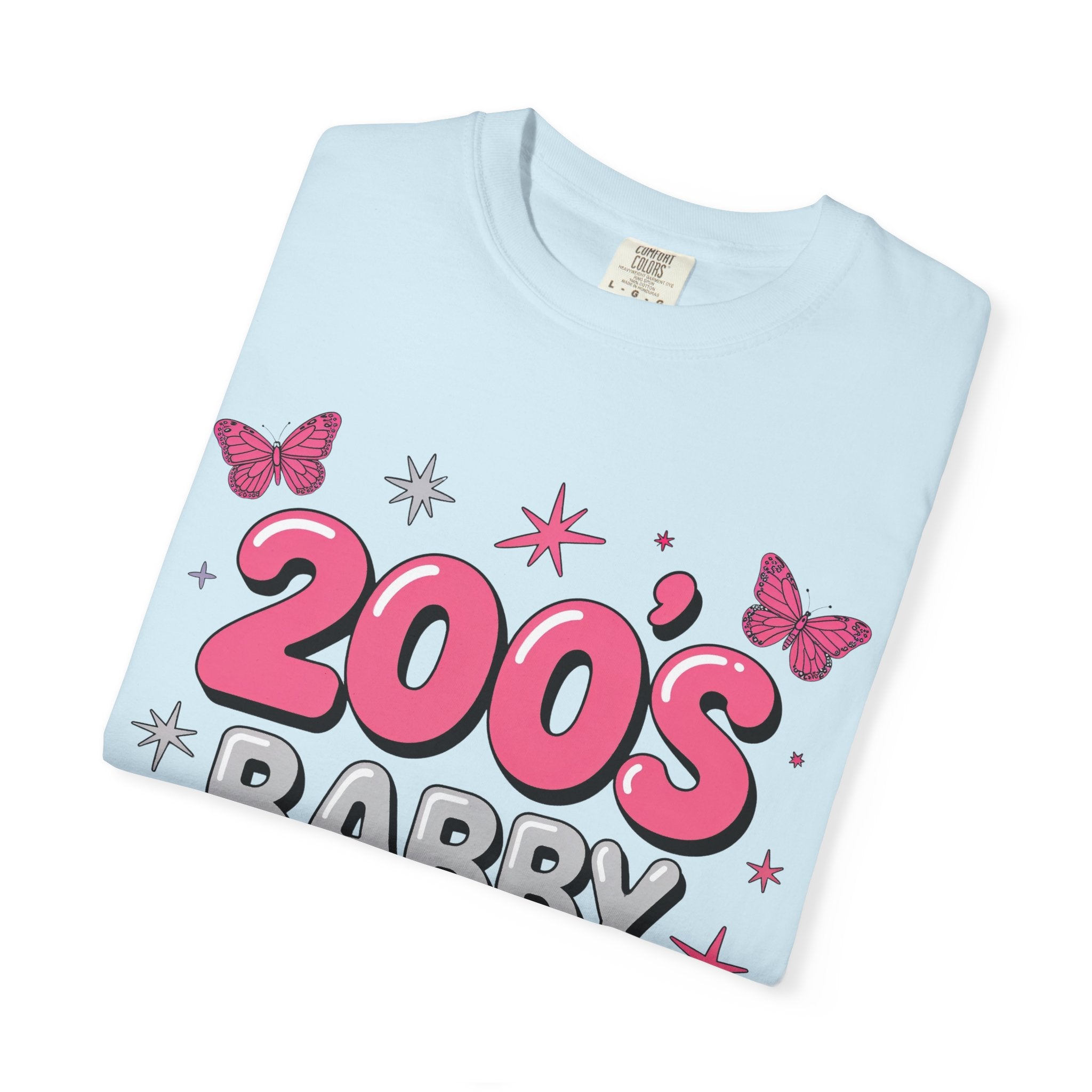 2000s Baby Reloaded T-shirt | Y2K Butterfly Graphic Tee