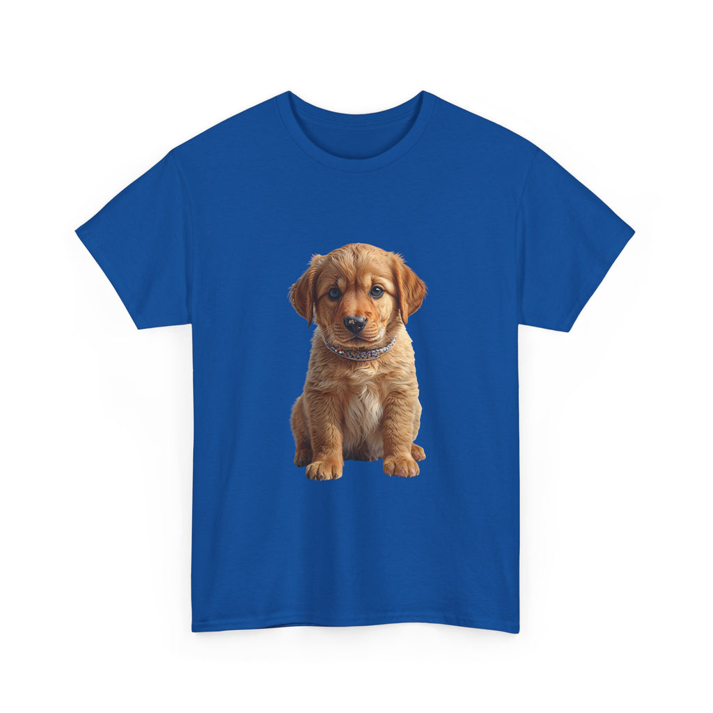 T-shirt avec un adorable chiot Golden Retriever | Portrait de chien