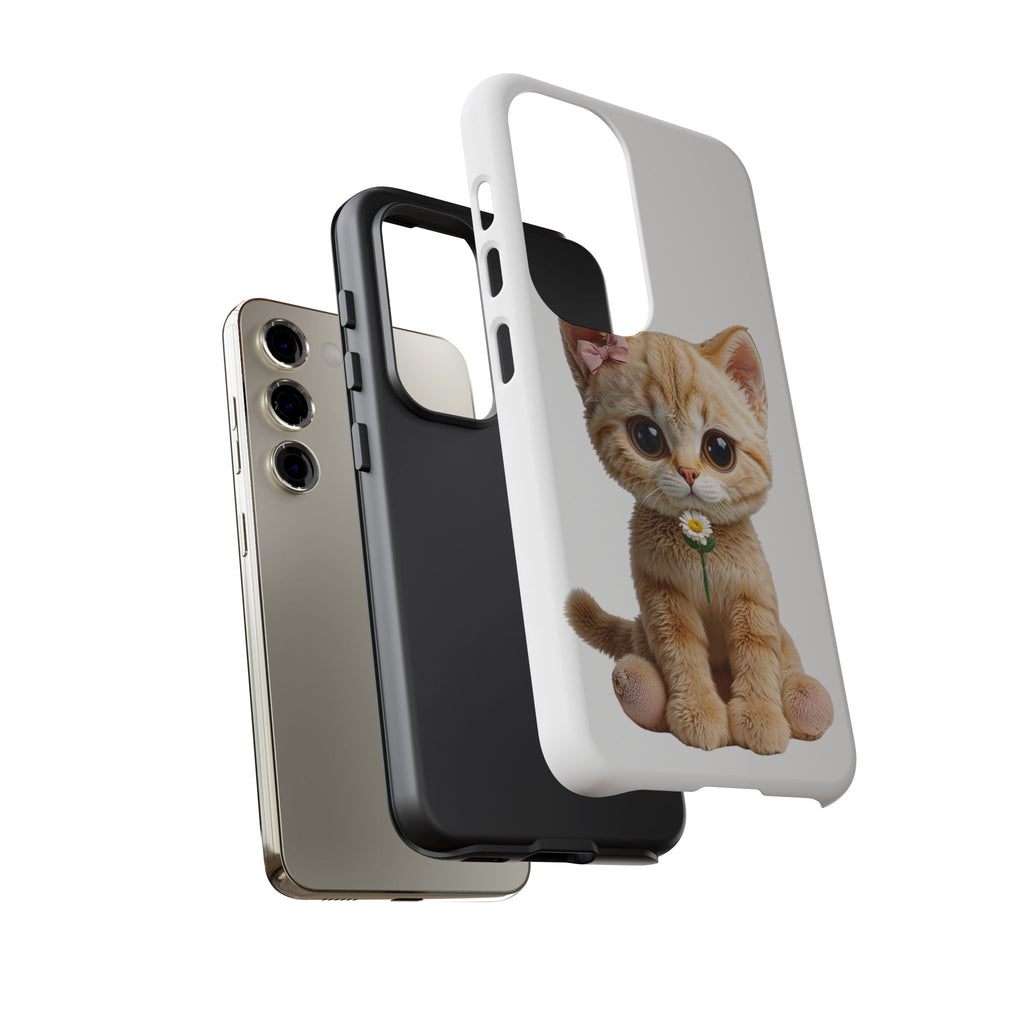 Coque de téléphone chaton | Coque de smartphone chat mignon, coque de téléphone chaton
