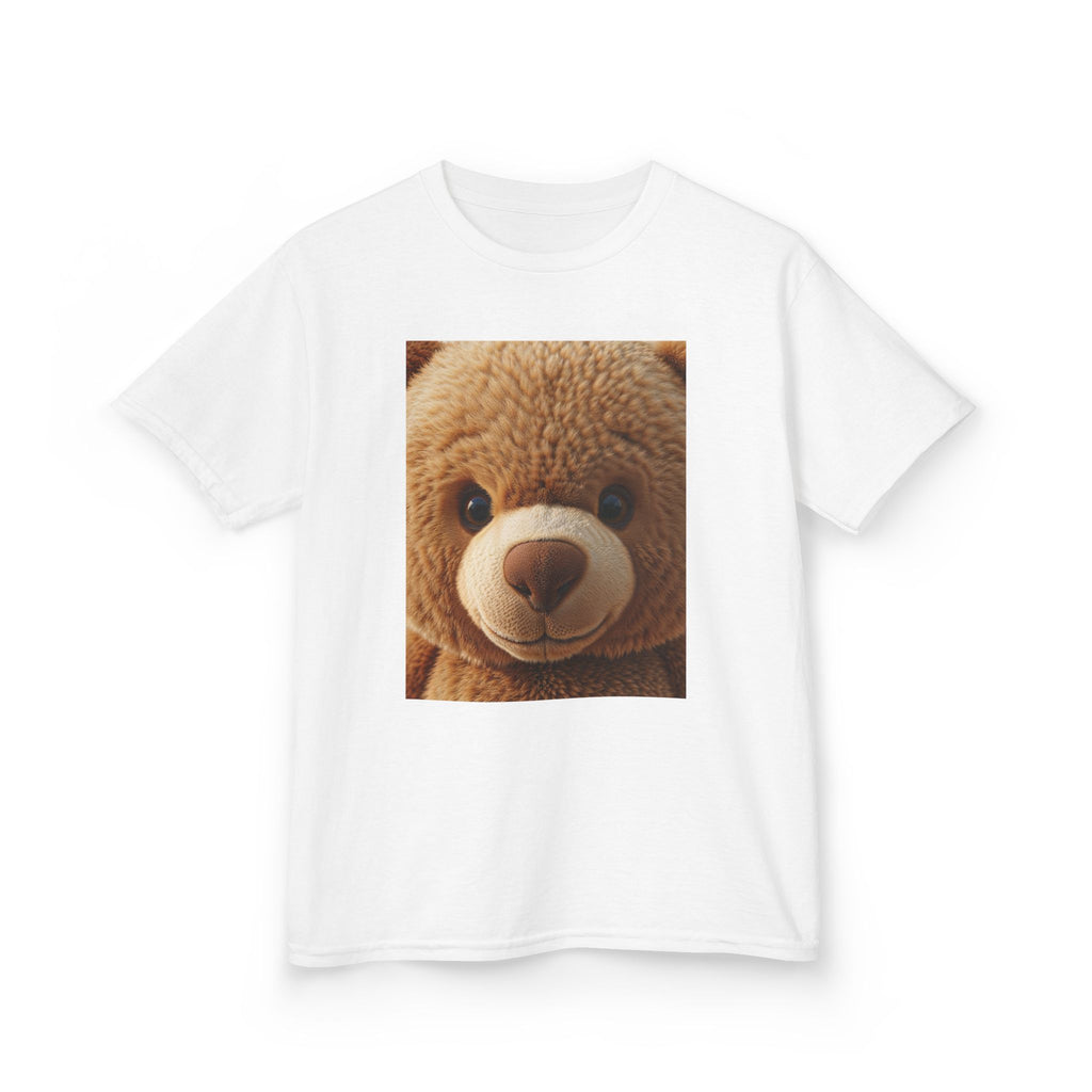 T-shirt enfant avec photo d'ours en peluche | T-shirt animal pour enfant