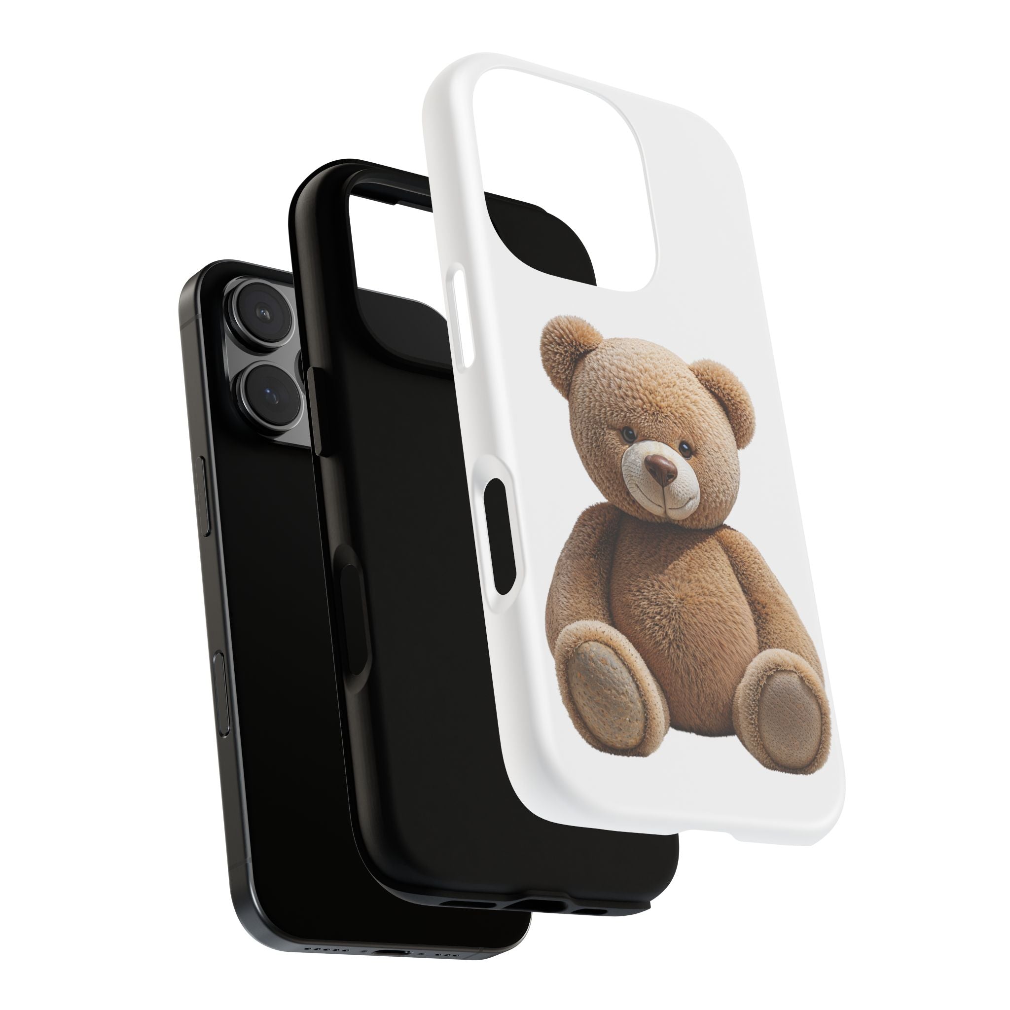 Teddy Bear Phone Case | Cute Plush Toy Illustration, i-phone, Samsung, Google phone