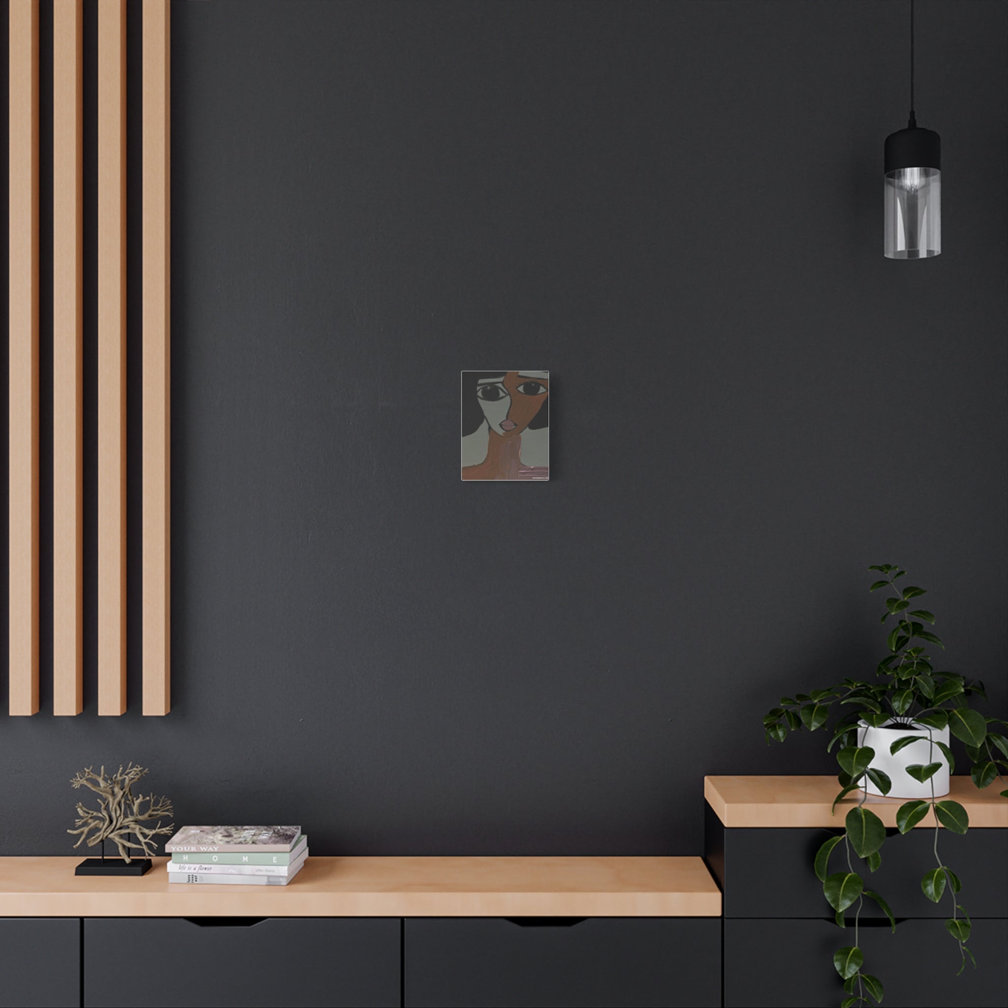 Toile abstraite | Tableau sur châssis, art contemporain, minimalisme moderne