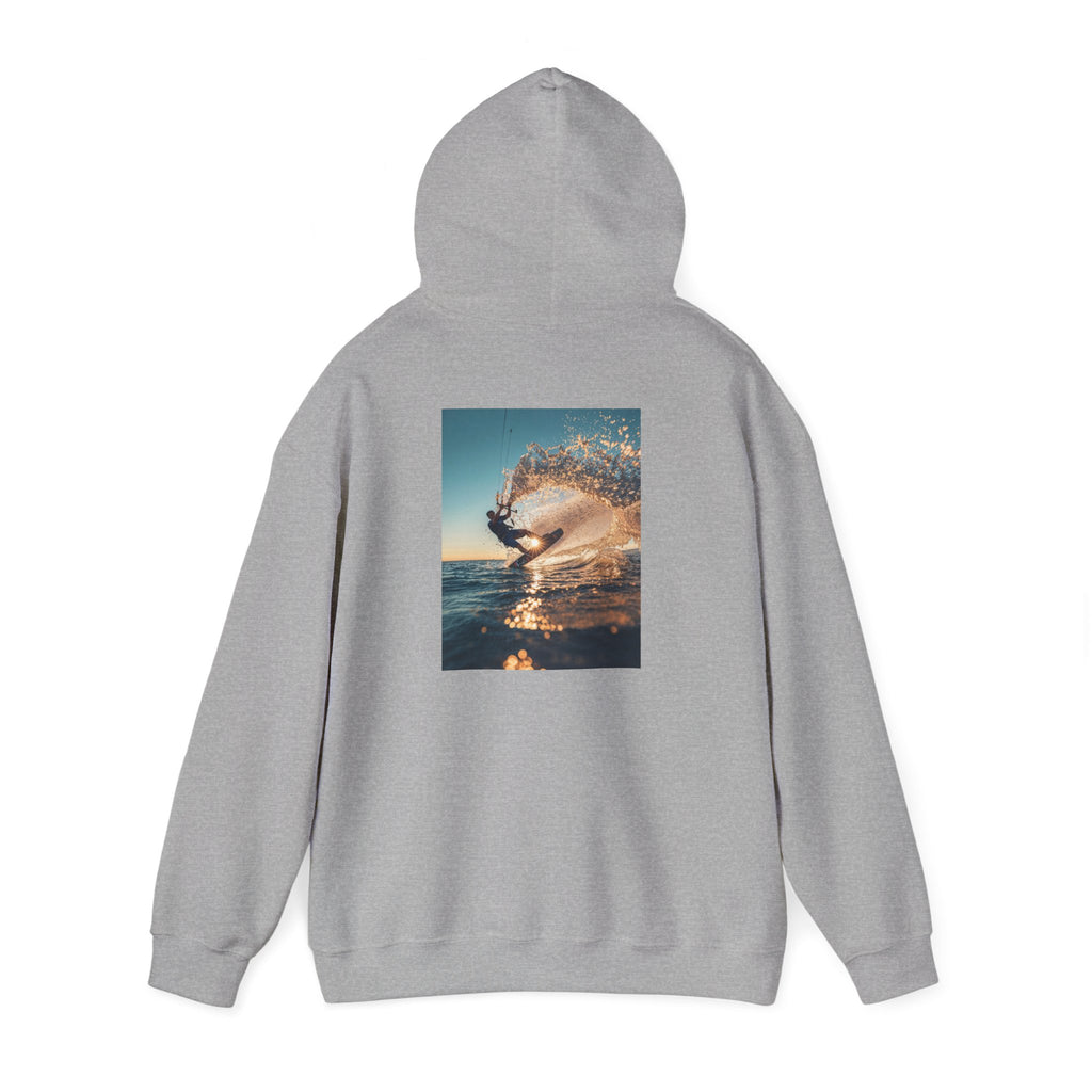 Galaxy Spiral, Hoodie | Surfer Wave Back Print