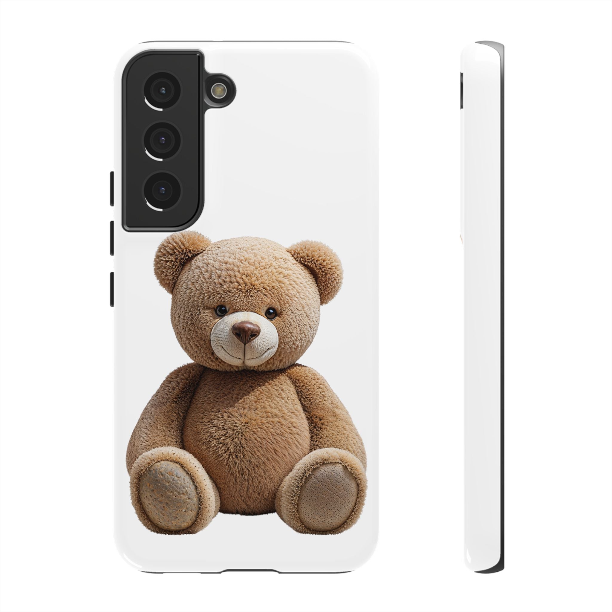 Teddy Bear Phone Case | Cute Plush Toy Illustration, i-phone, Samsung, Google phone