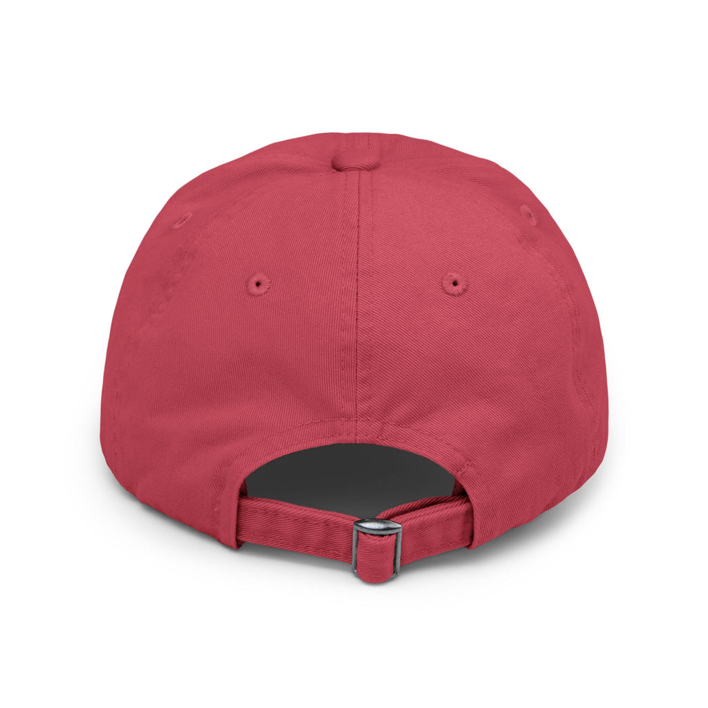 Cute Cap | Distressed Baseball Hat with kitty cat