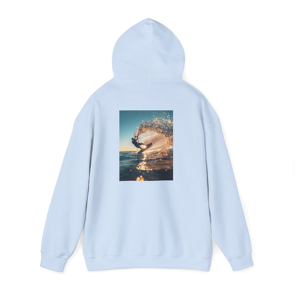 Galaxy Spiral, Hoodie | Surfer Wave Back Print