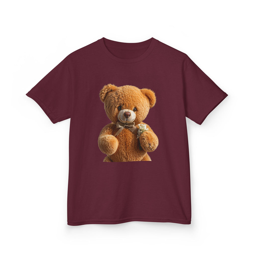 T-shirt enfant ours en peluche mignon | T-shirt imprimé ours en peluche, T-shirt kawaii ours en peluche, T-shirt unisexe doux