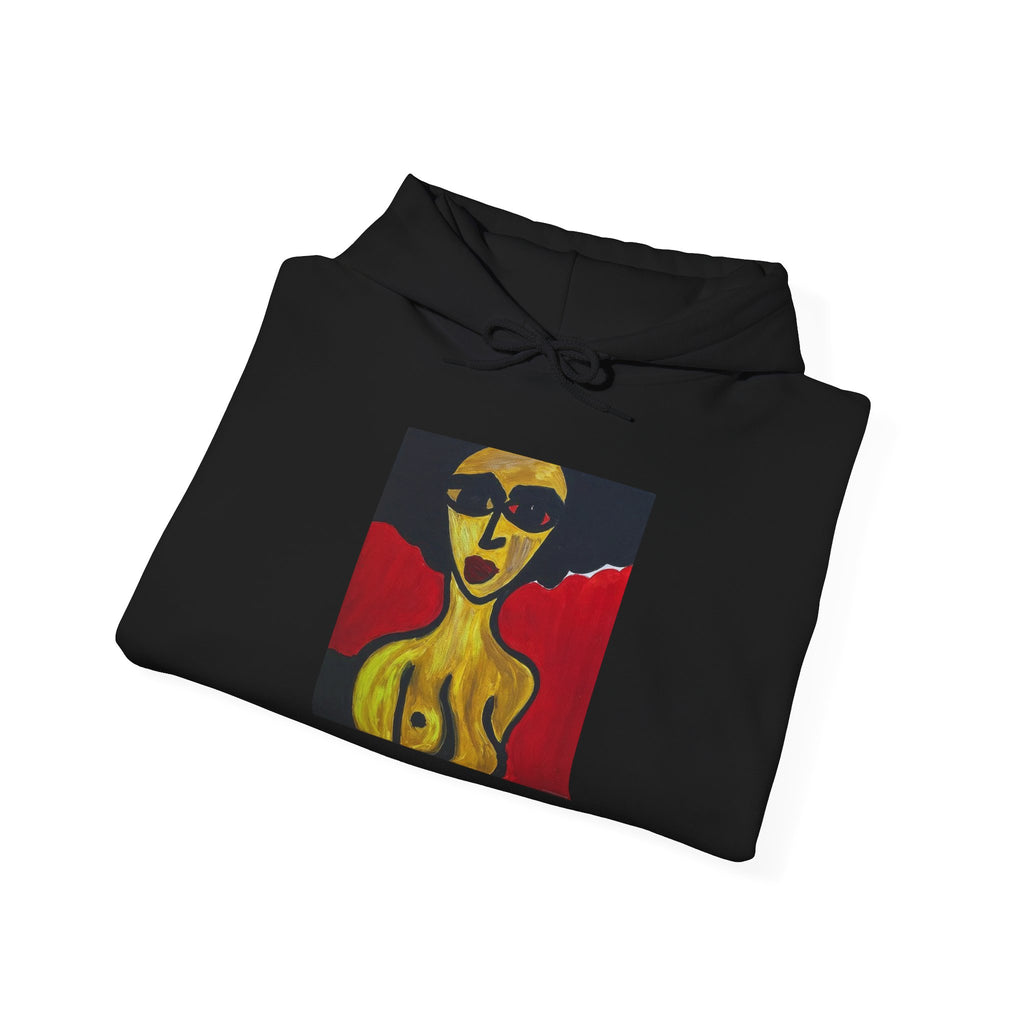 Abstract Art Hoodie, Art Portrait Sweatshirt, Limited Edition Hoodie