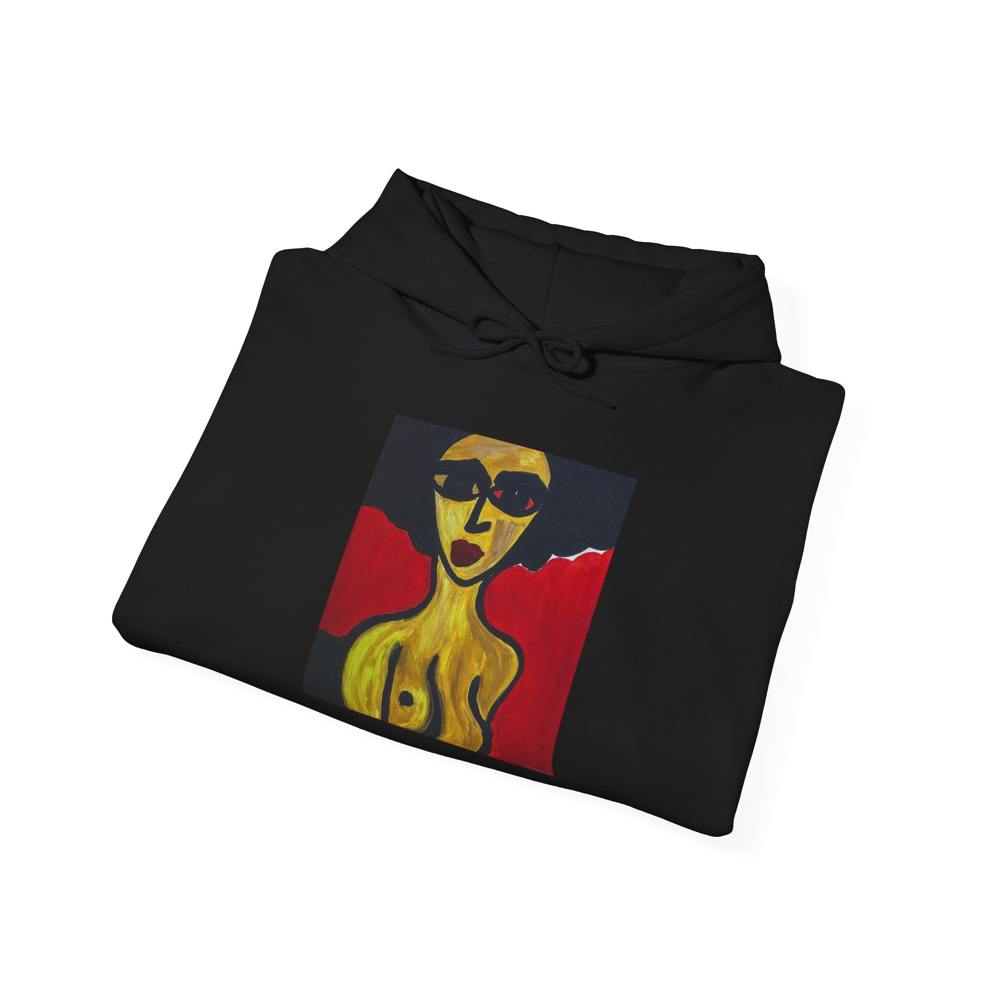 Abstract Art Hoodie, Art Portrait Sweatshirt, Limited Edition Hoodie