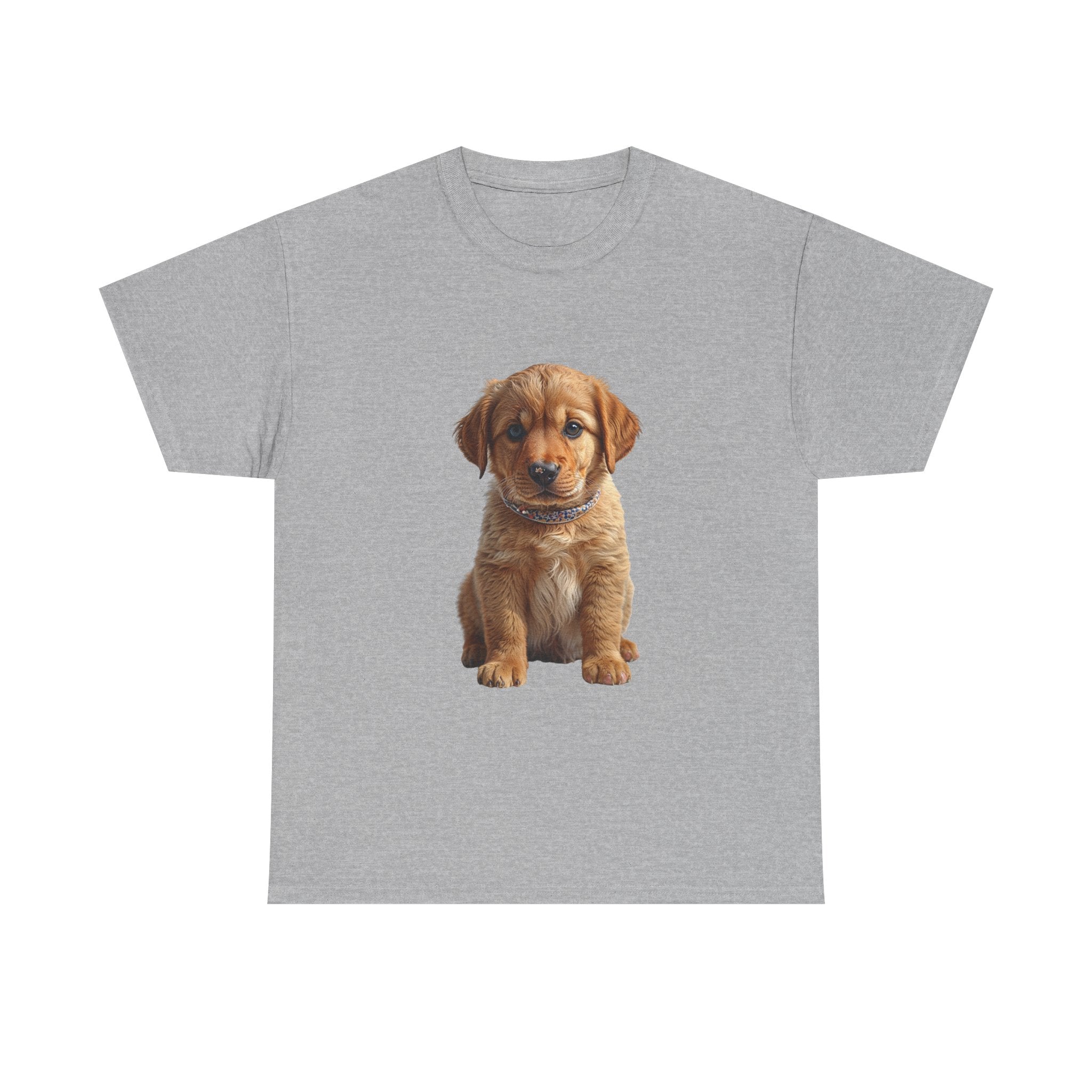 T-shirt avec un adorable chiot Golden Retriever | Portrait de chien
