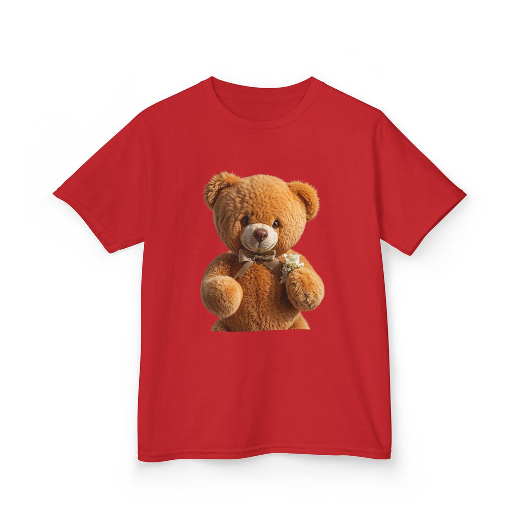 T-shirt enfant ours en peluche mignon | T-shirt imprimé ours en peluche, T-shirt kawaii ours en peluche, T-shirt unisexe doux