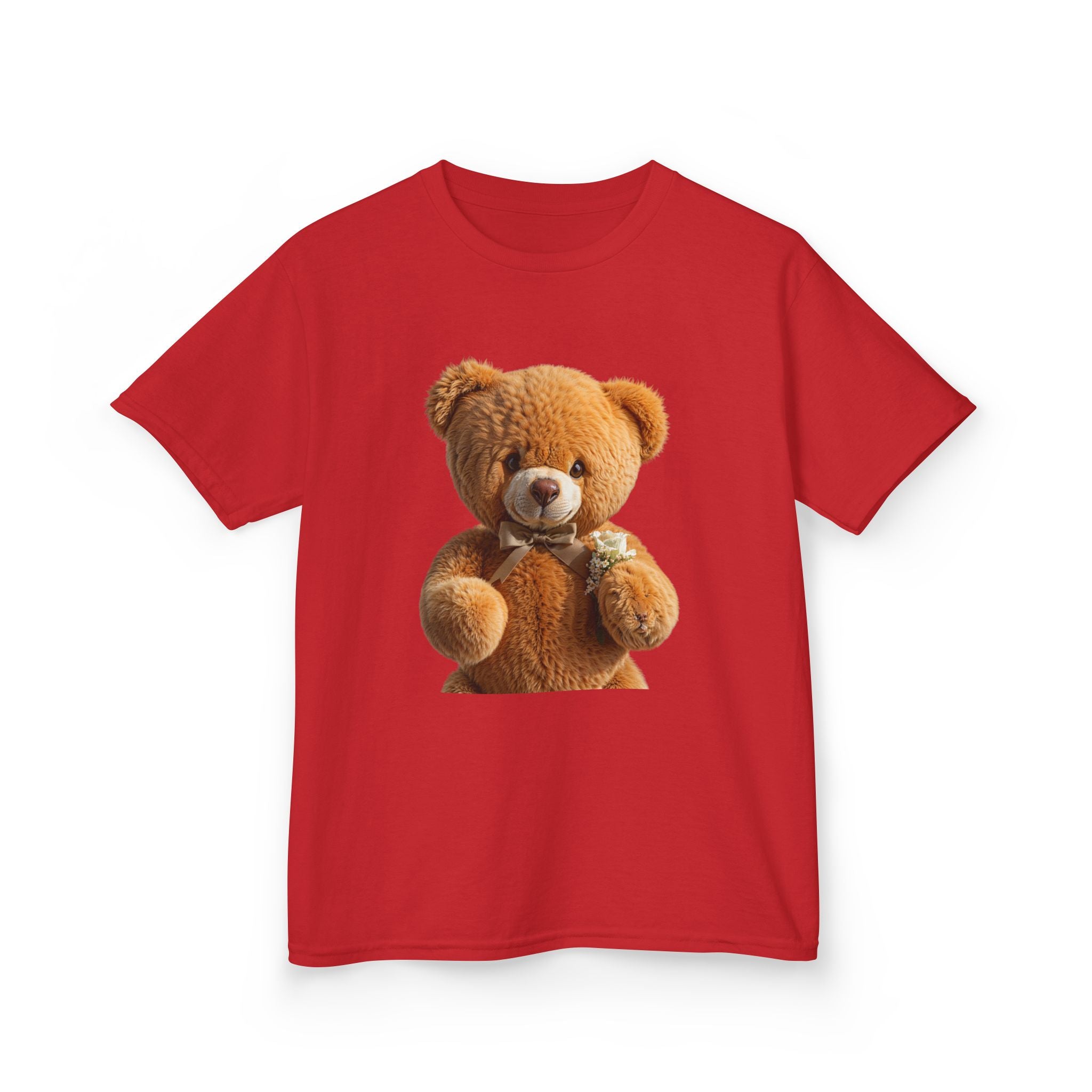 T-shirt enfant ours en peluche mignon | T-shirt imprimé ours en peluche, T-shirt kawaii ours en peluche, T-shirt unisexe doux