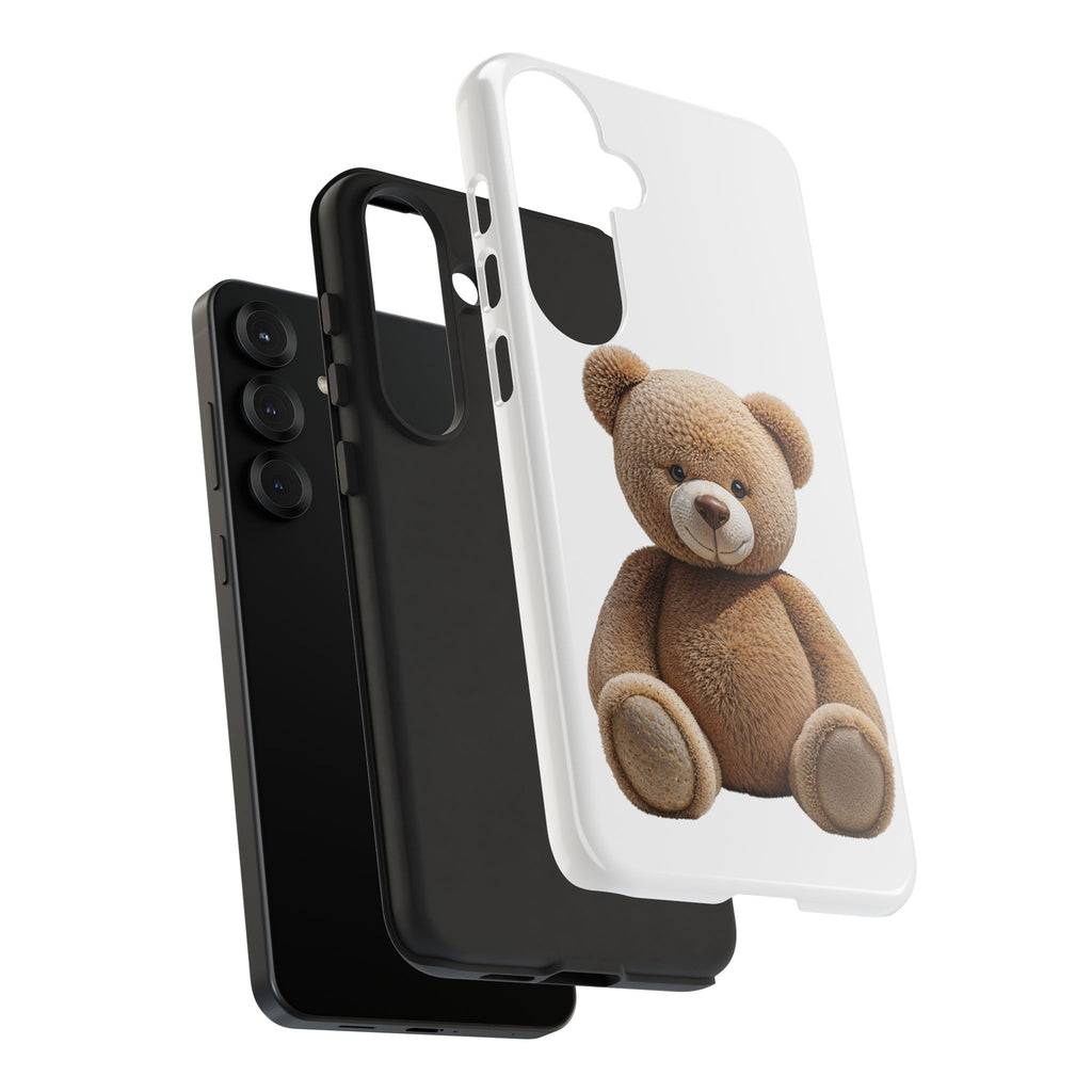 Teddy Bear Phone Case | Cute Plush Toy Illustration, i-phone, Samsung, Google phone