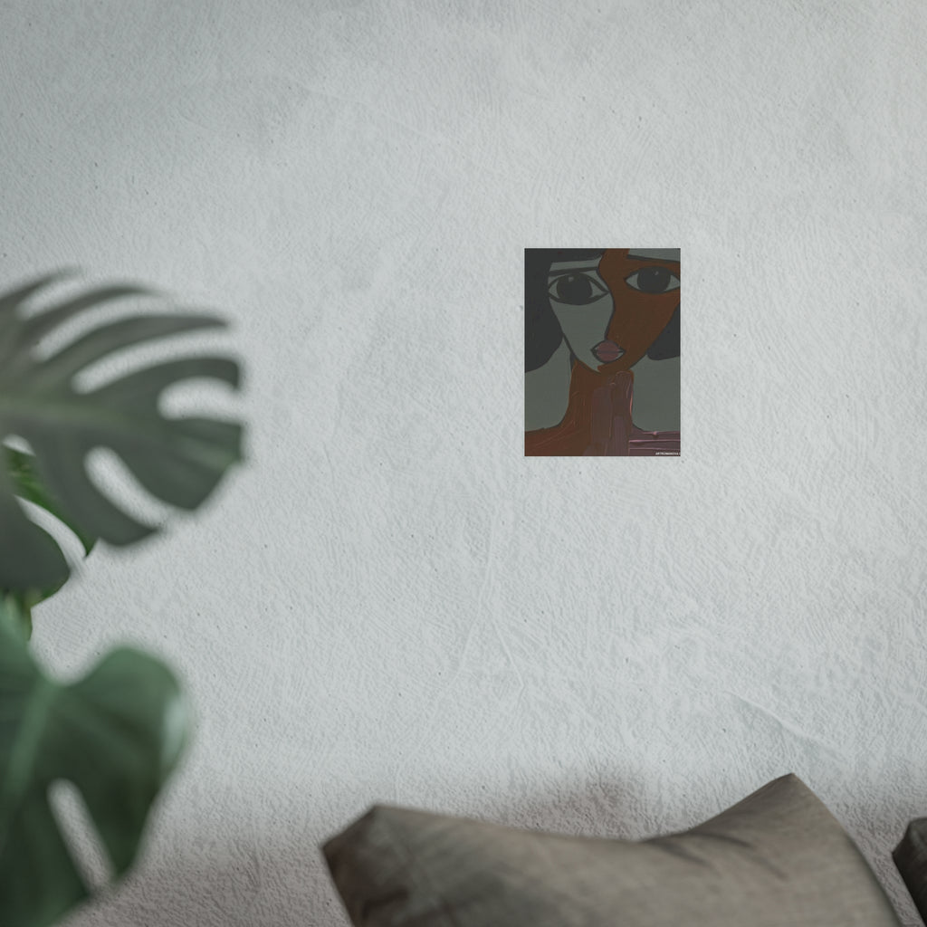 Abstract Face Poster | Poster