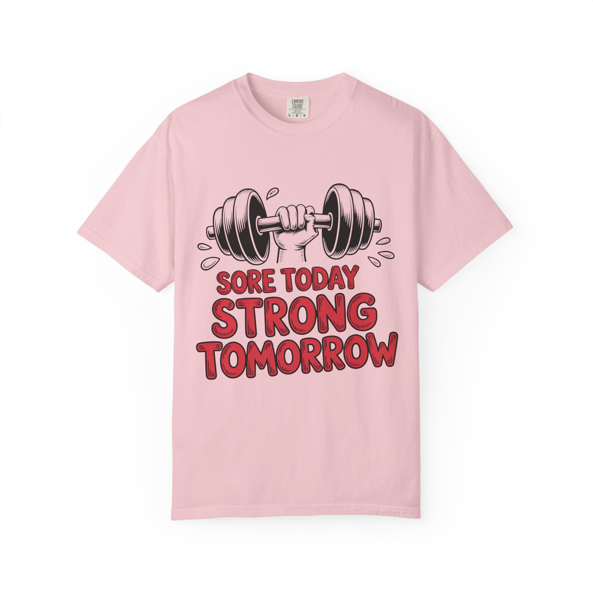 Strong Man T-shirt | Dumbbell Workout Fitnes Tee