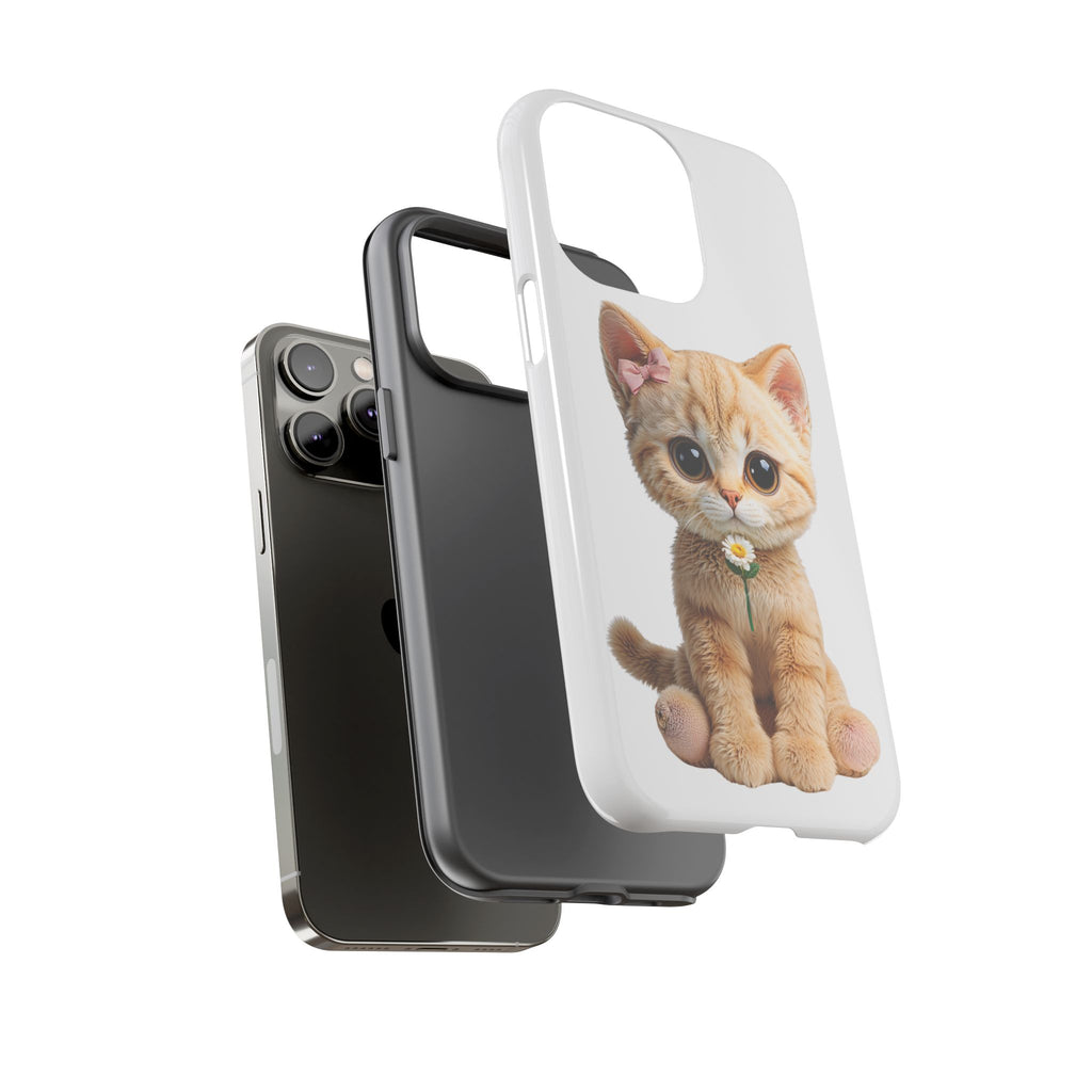 Coque de téléphone chaton | Coque de smartphone chat mignon, coque de téléphone chaton