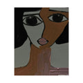 Affiche, Portrait abstrait | Art facial moderne