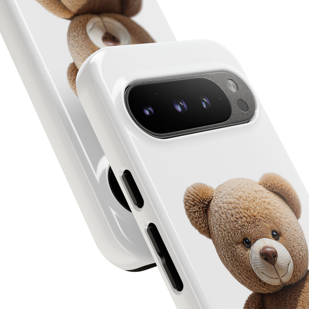 Teddy Bear Phone Case | Cute Plush Toy Illustration, i-phone, Samsung, Google phone