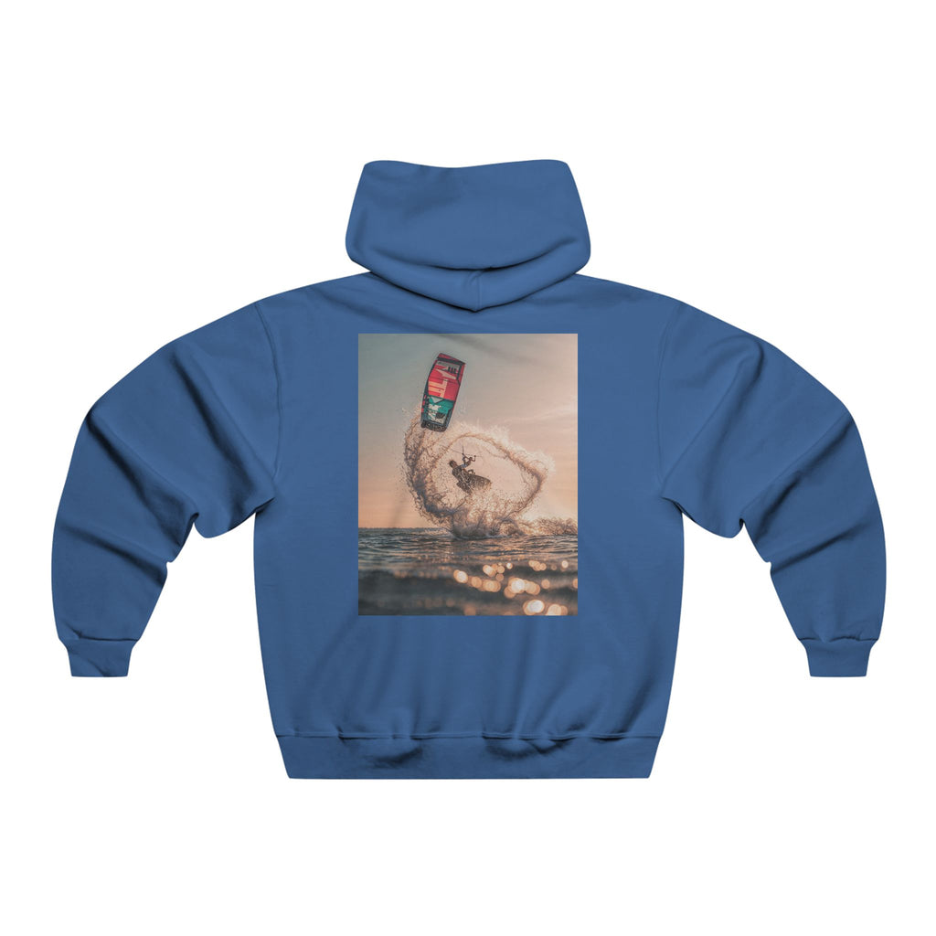Sweat à capuche Kiteboarder Sunset | Action des vagues de kitesurf, Sweat-shirt de sports nautiques