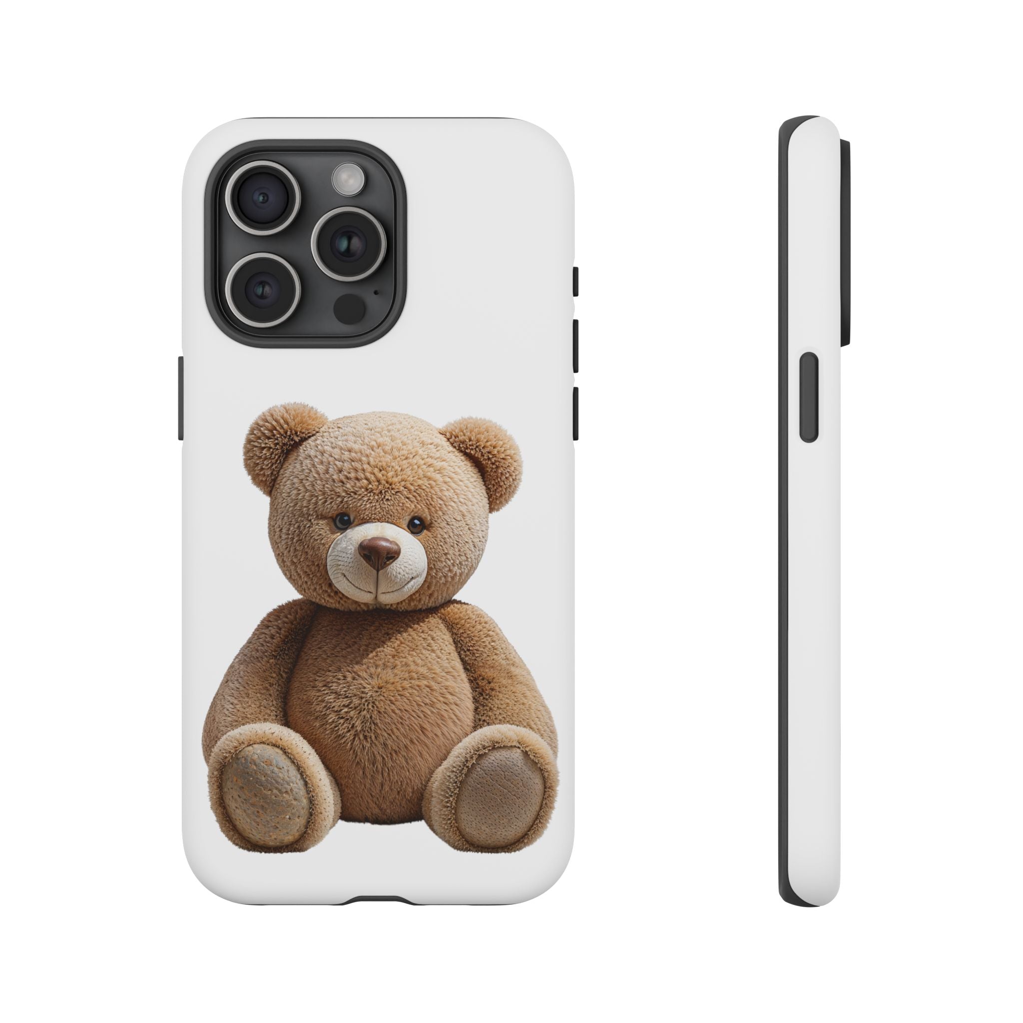Teddy Bear Phone Case | Cute Plush Toy Illustration, i-phone, Samsung, Google phone