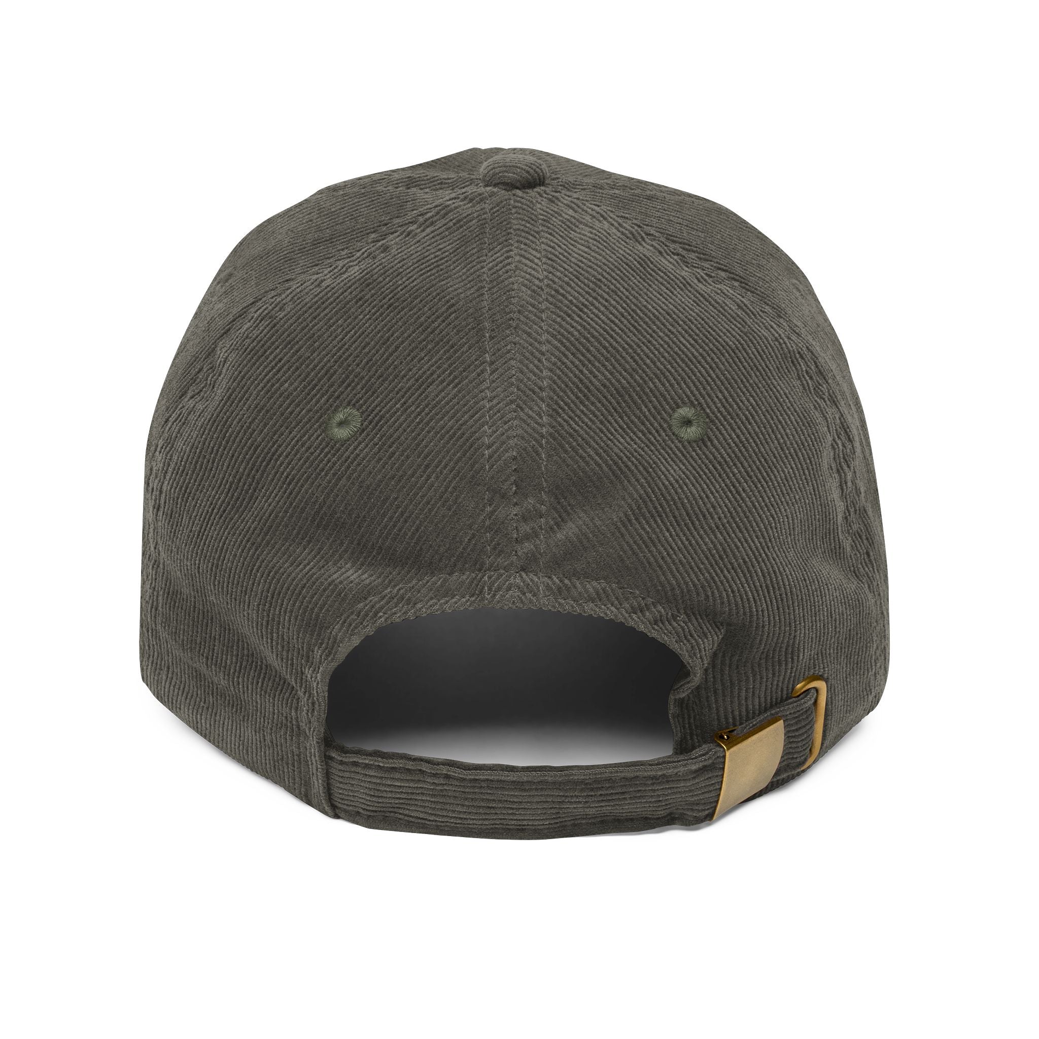 Casquette brodée avec portrait de chien | Casquette de baseball vintage en velours côtelé