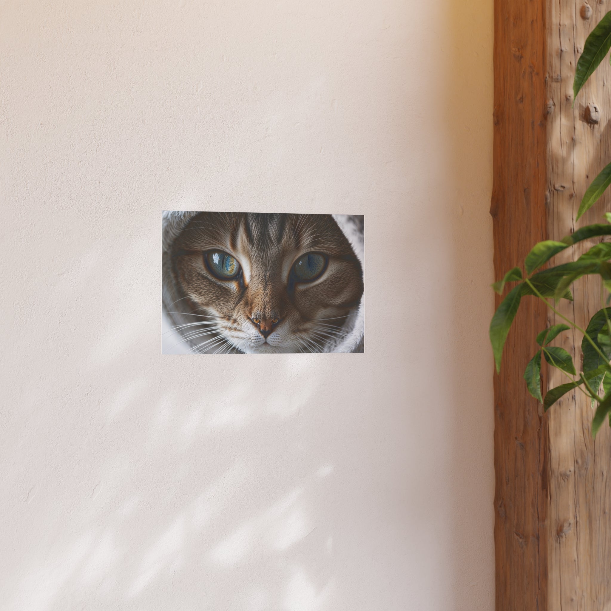 Close-Up Cat Eyes Poster | Cat lovers Poster, cat wall art