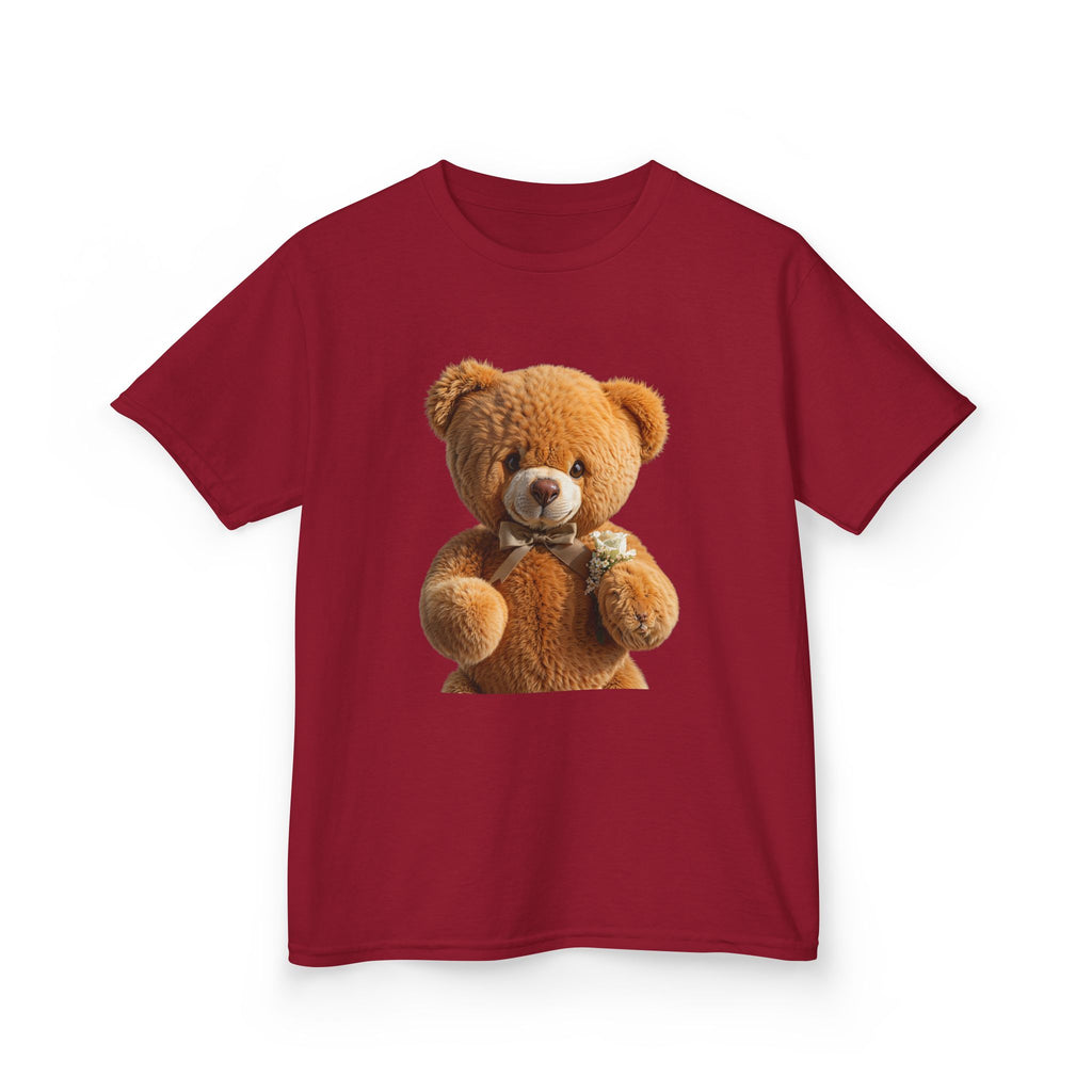 T-shirt enfant ours en peluche mignon | T-shirt imprimé ours en peluche, T-shirt kawaii ours en peluche, T-shirt unisexe doux