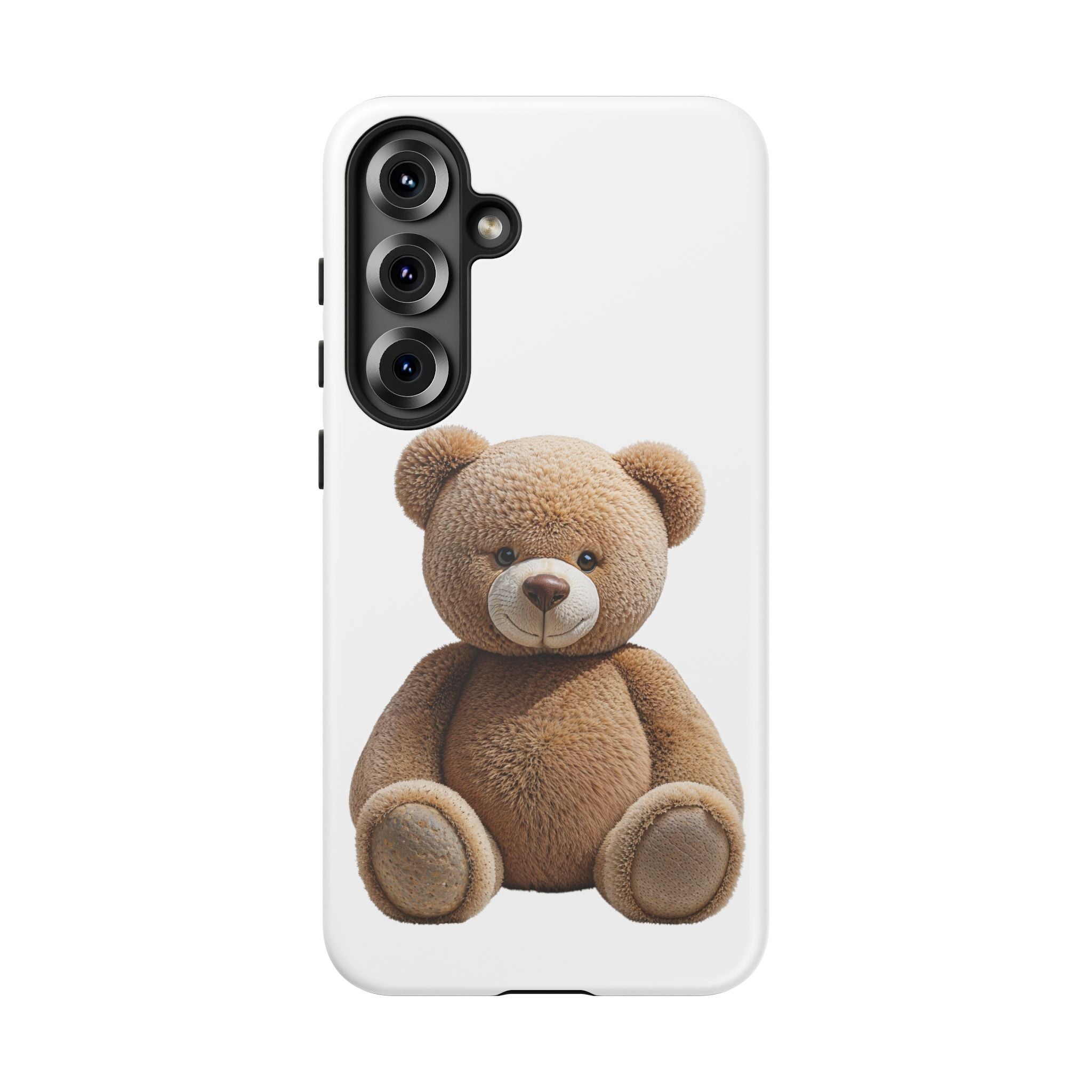 Teddy Bear Phone Case | Cute Plush Toy Illustration, i-phone, Samsung, Google phone