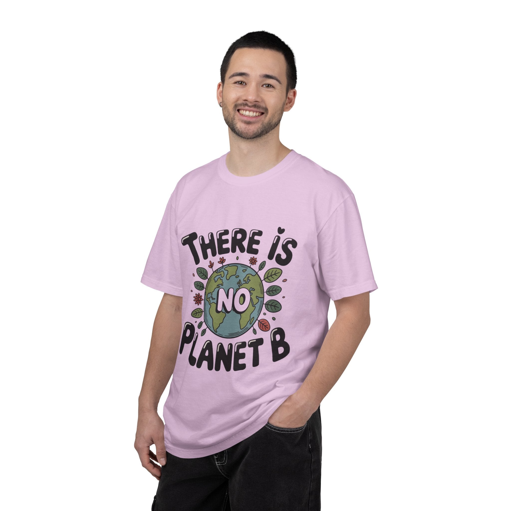 There Is No Planet B T-shirt | Environmental Earth Illustration, Eco Message shirt