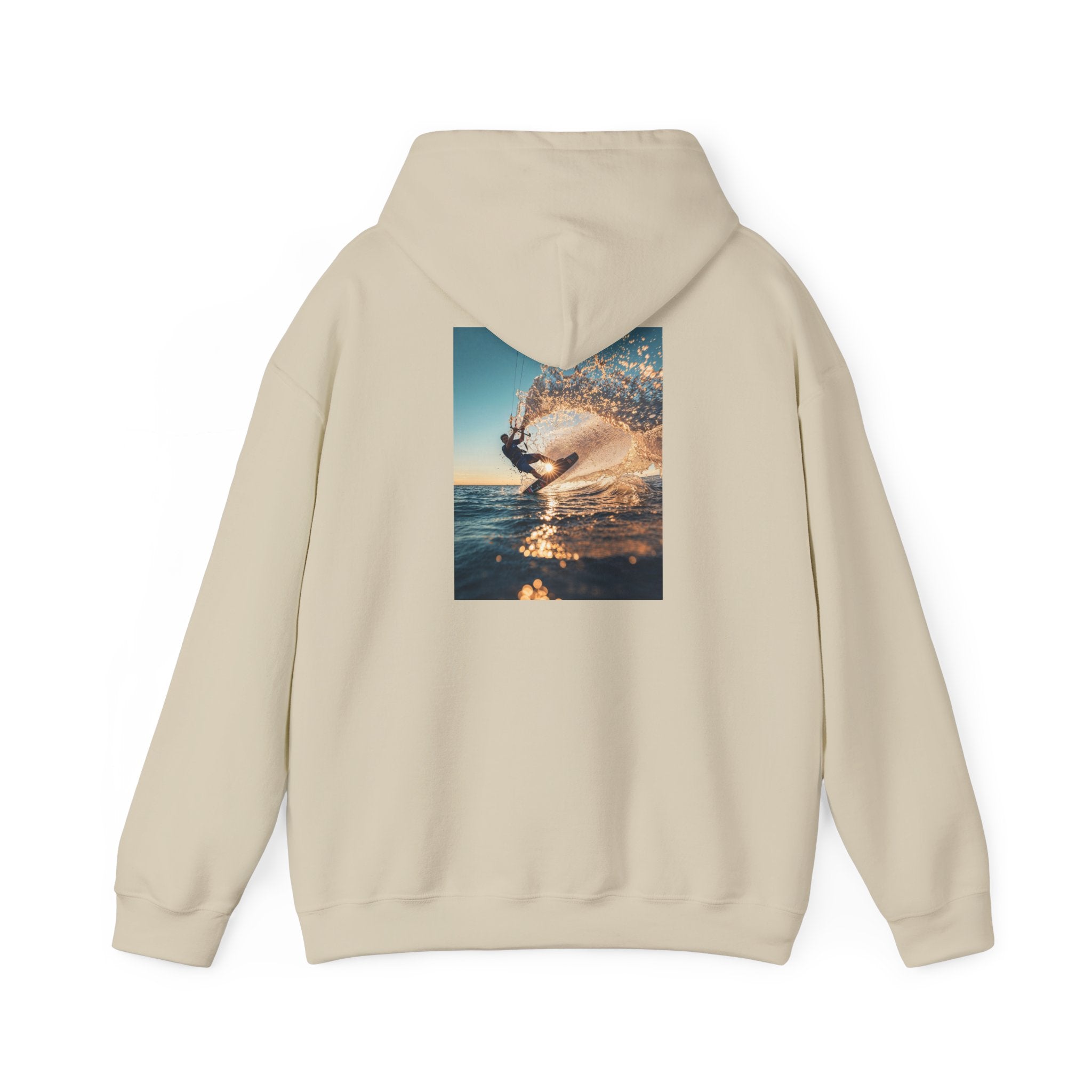 Galaxy Spiral, Hoodie | Surfer Wave Back Print