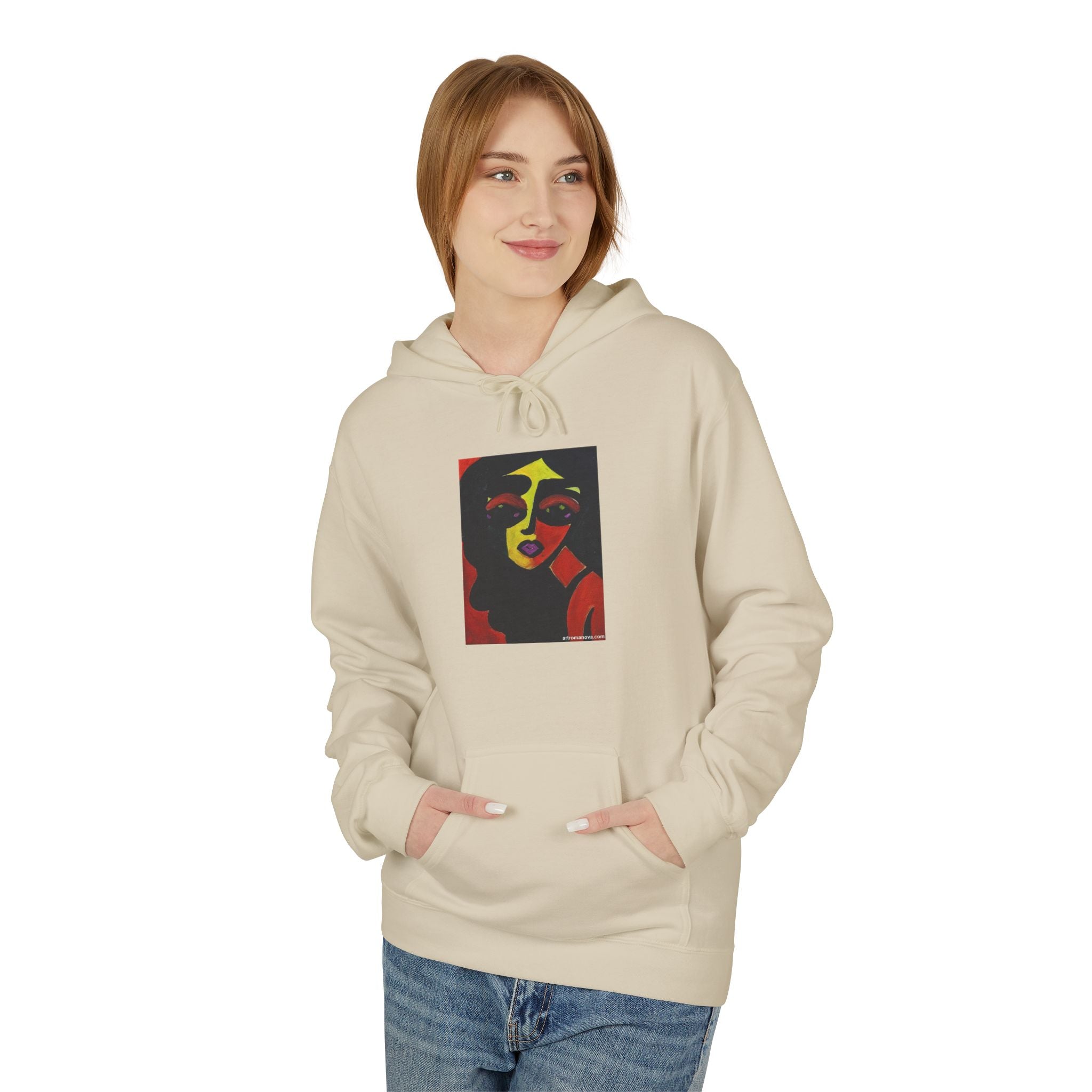 Abstract Art Portrait Hoodie | Minimalist Art, Limited Edition
