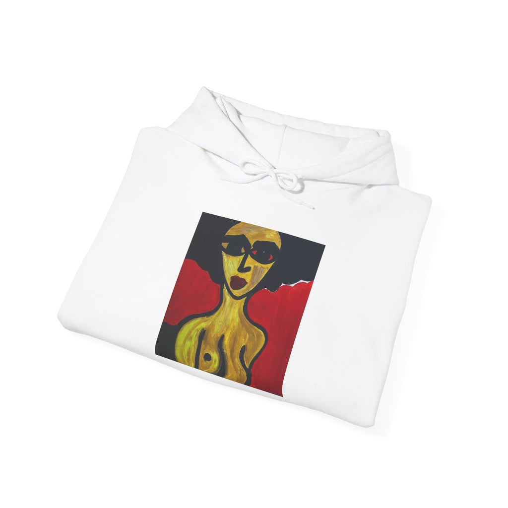 Abstract Art Hoodie, Art Portrait Sweatshirt, Limited Edition Hoodie
