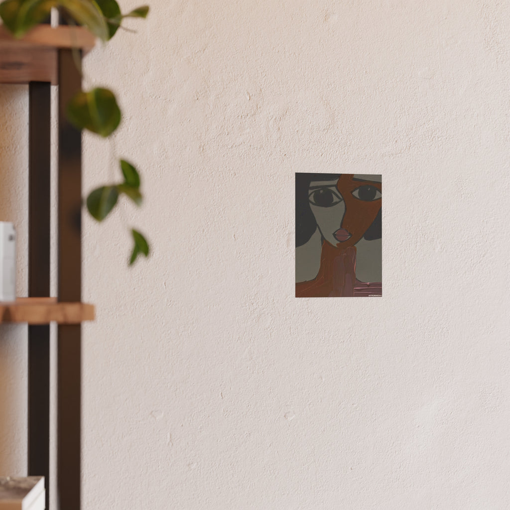 Abstract Face Poster | Poster