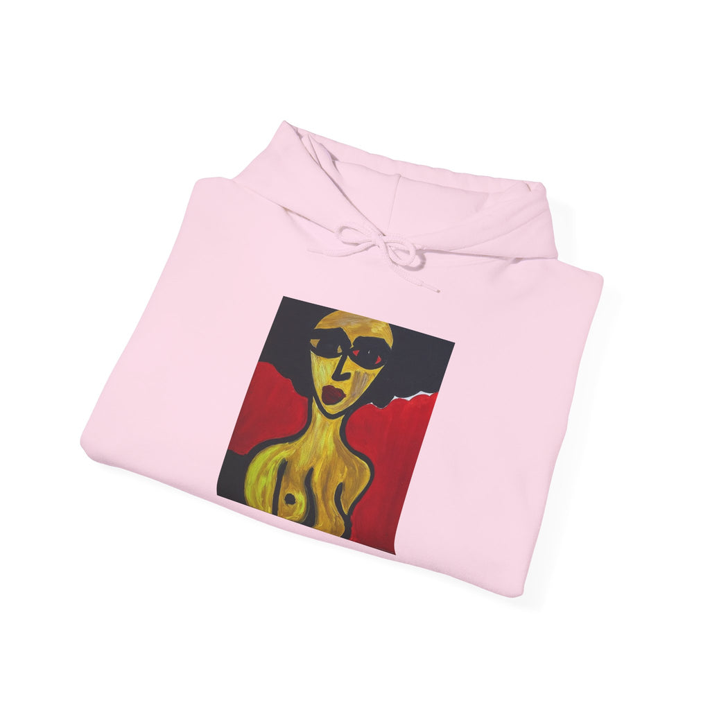 Abstract Art Hoodie, Art Portrait Sweatshirt, Limited Edition Hoodie