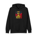 Original Art Printed Hoodie, Wearable Art Pullover, One-of-a-kind Art Hoodie, Contemporary Art