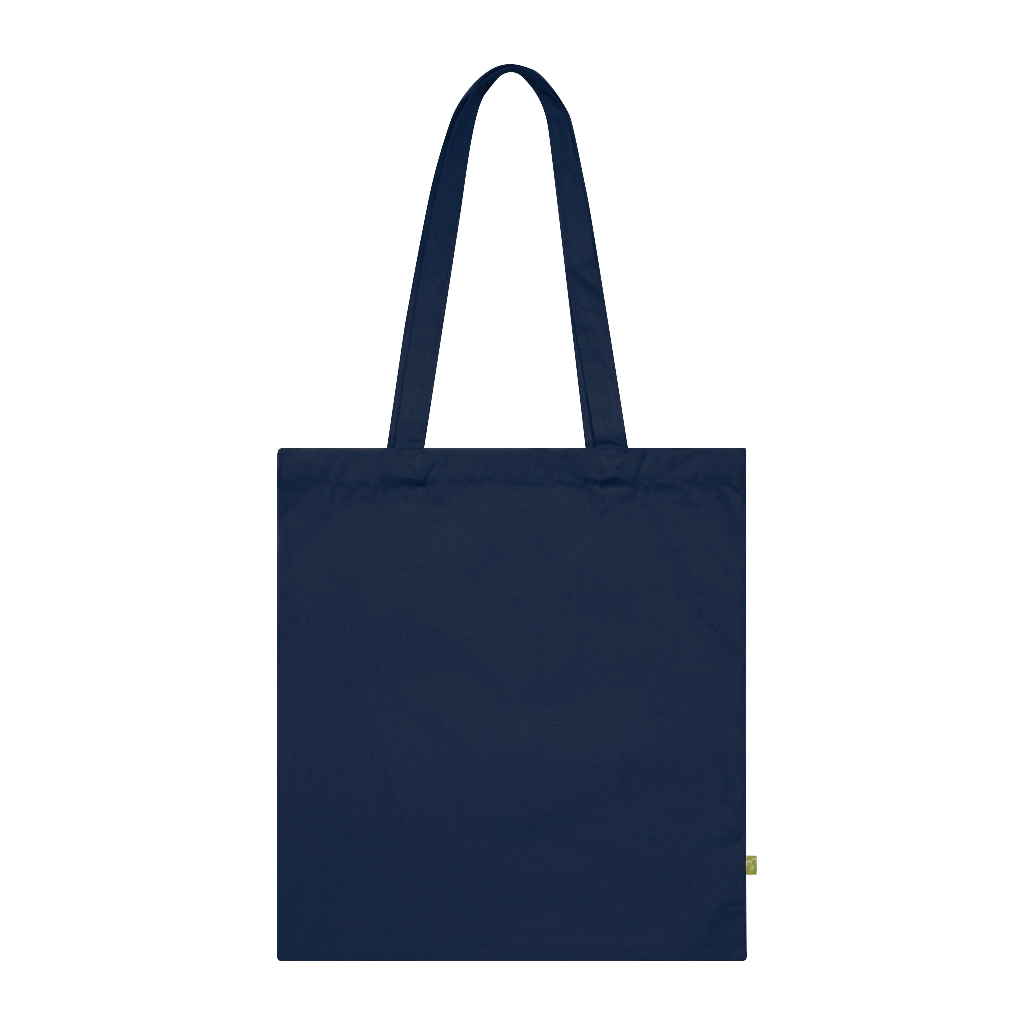 Sac cabas stylisé | Bleu marine, coton biologique, coton écologique, fait main, sac cabas artistique