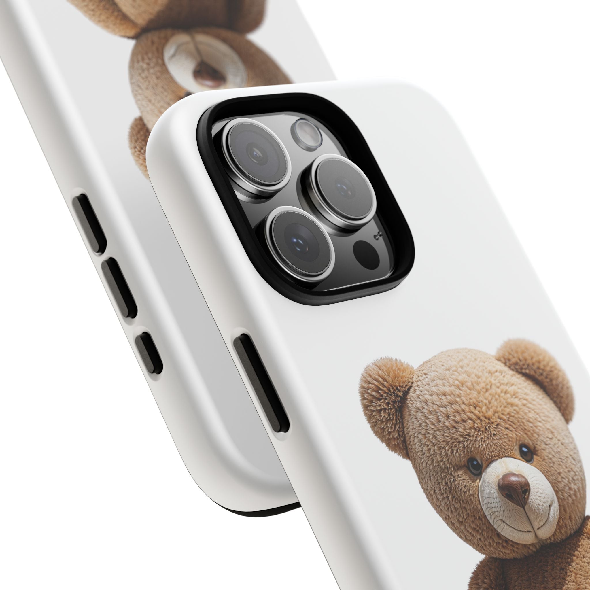 Teddy Bear Phone Case | Cute Plush Toy Illustration, i-phone, Samsung, Google phone